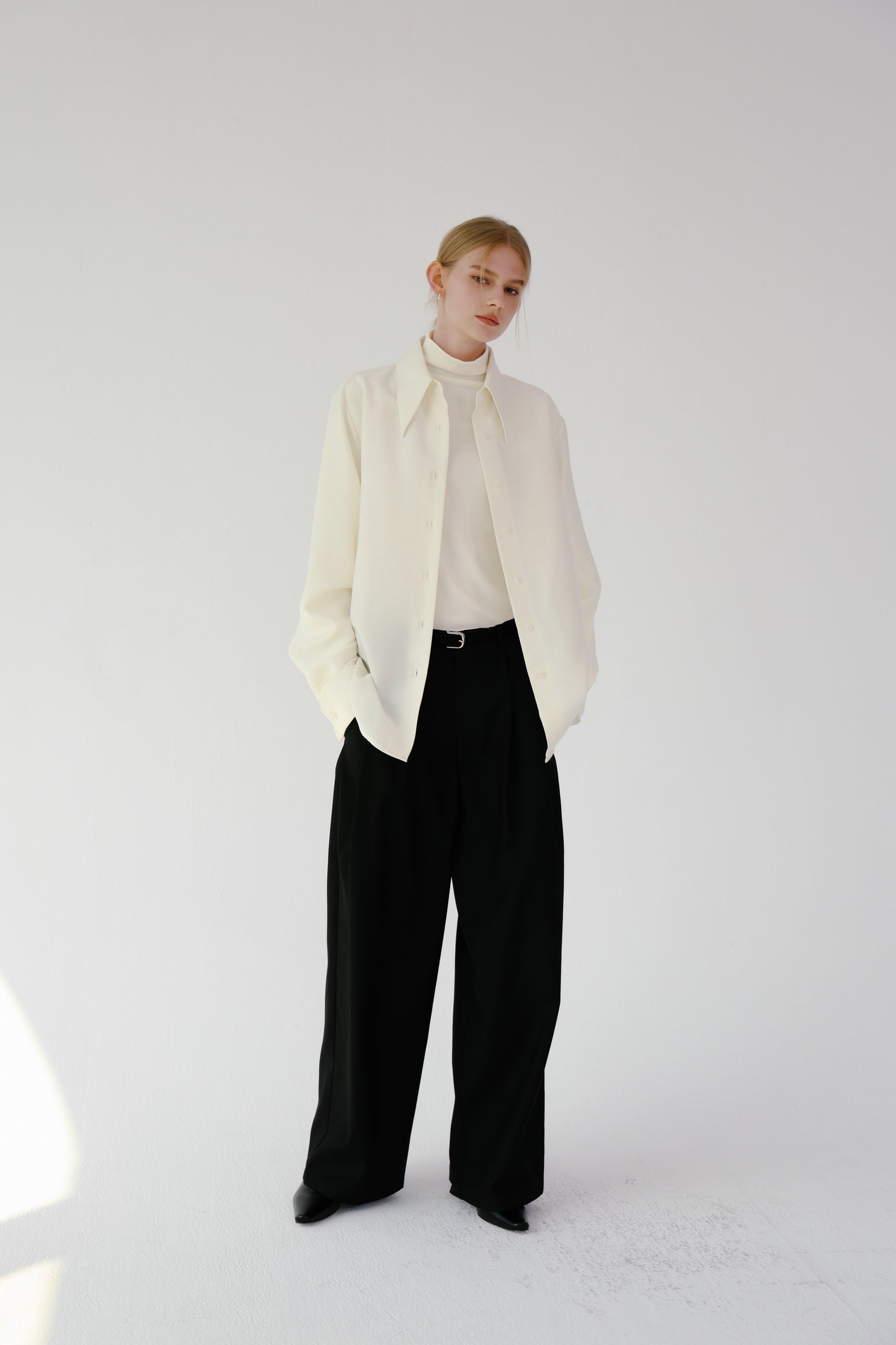 Le signature loose fit trousers