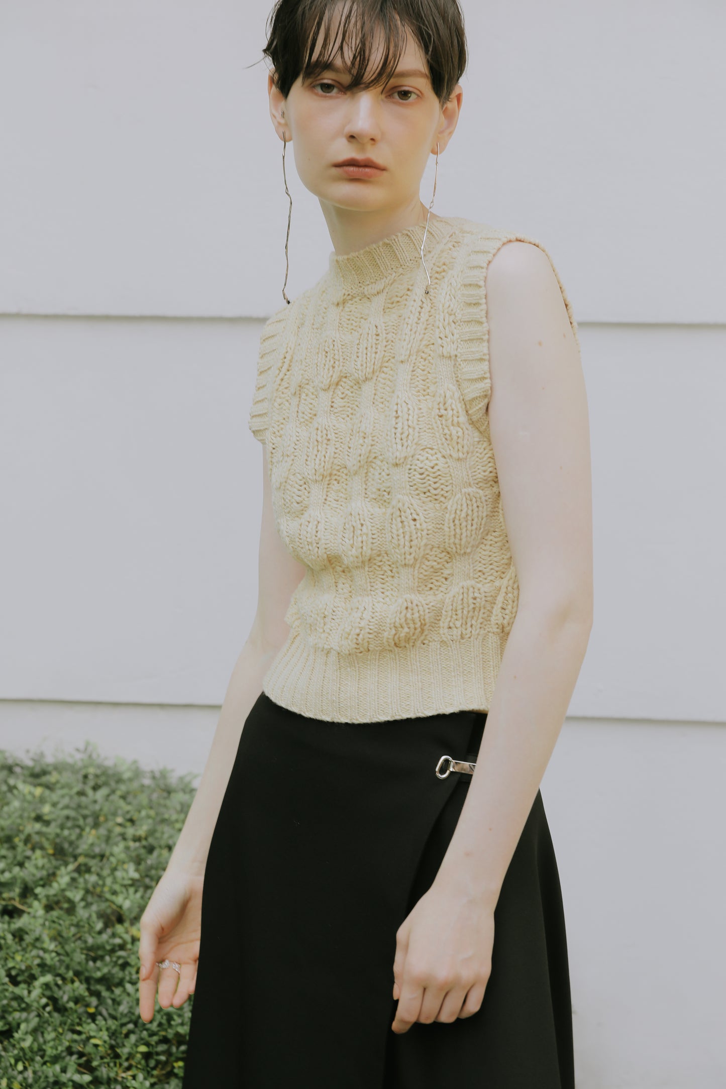 Malmo asymmetric skirt