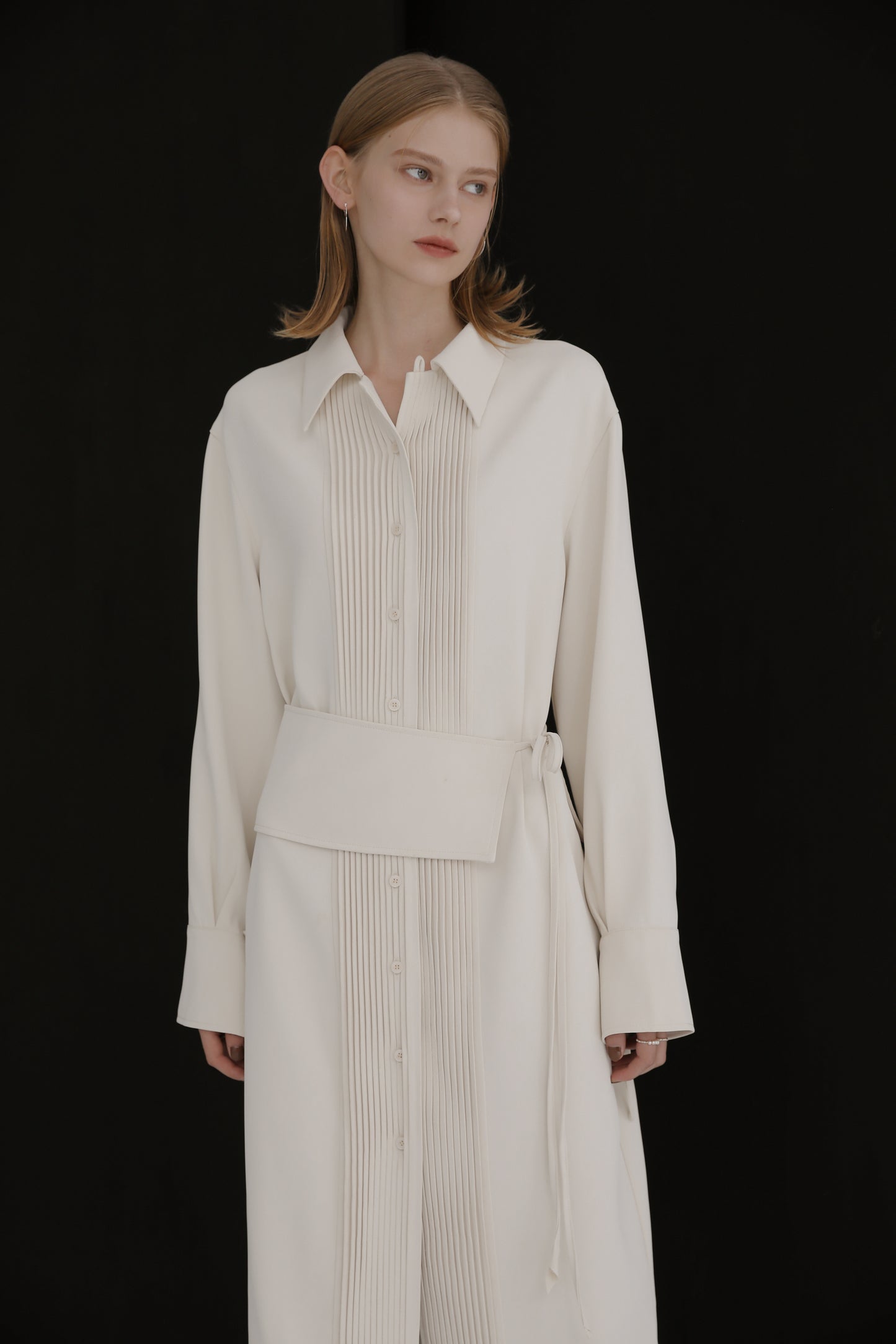 Mallow belted dress