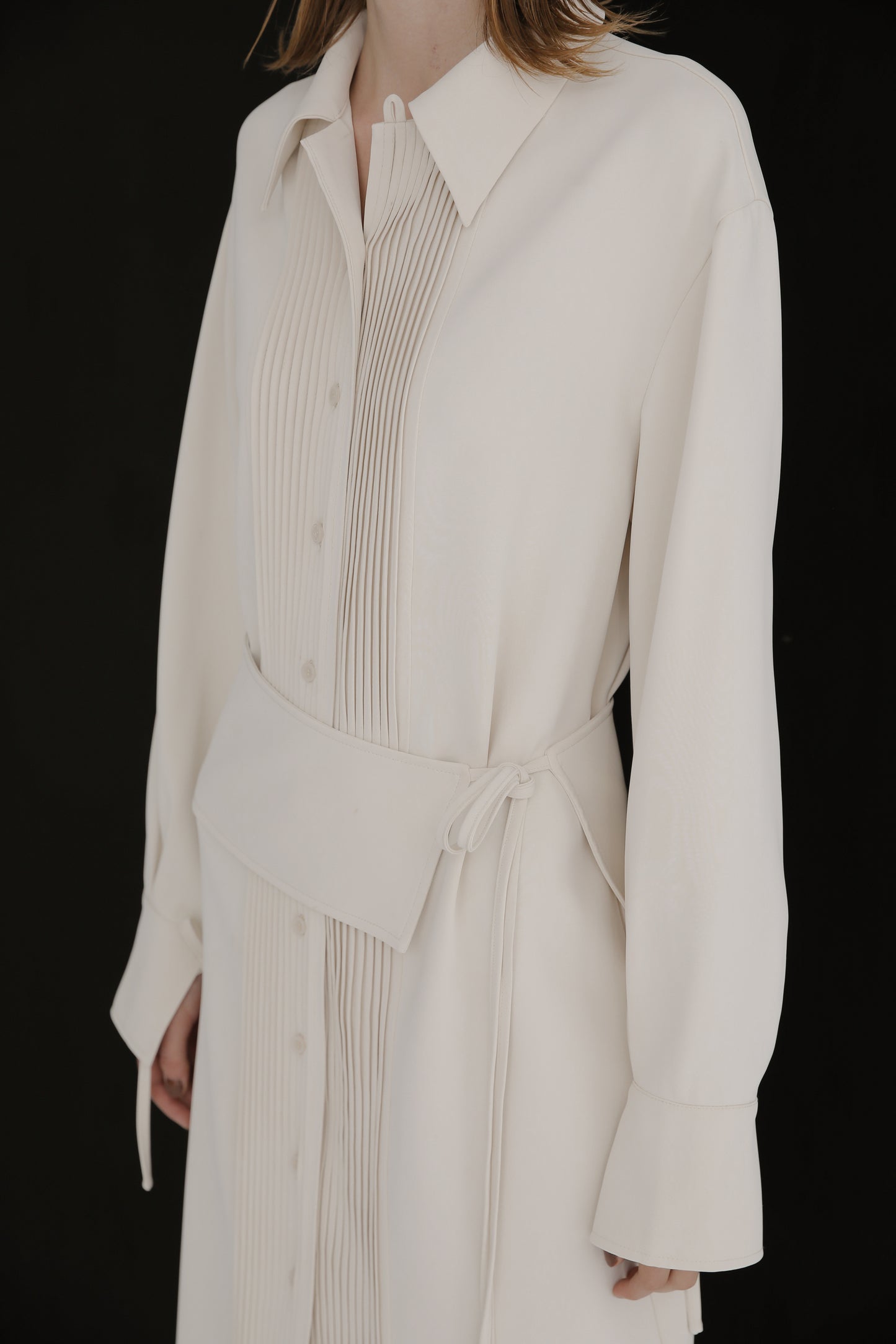 Mallow belted dress