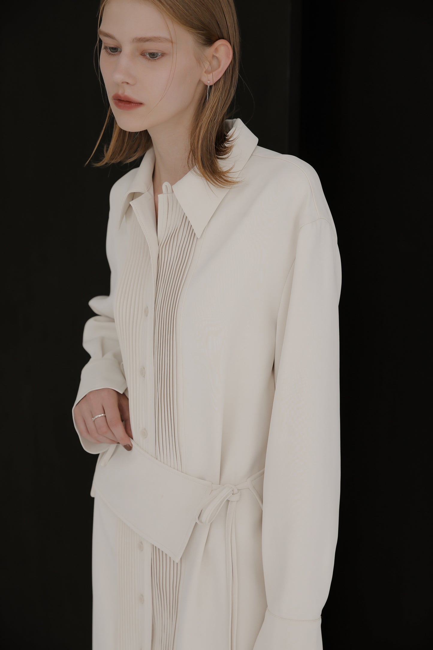 Mallow belted dress