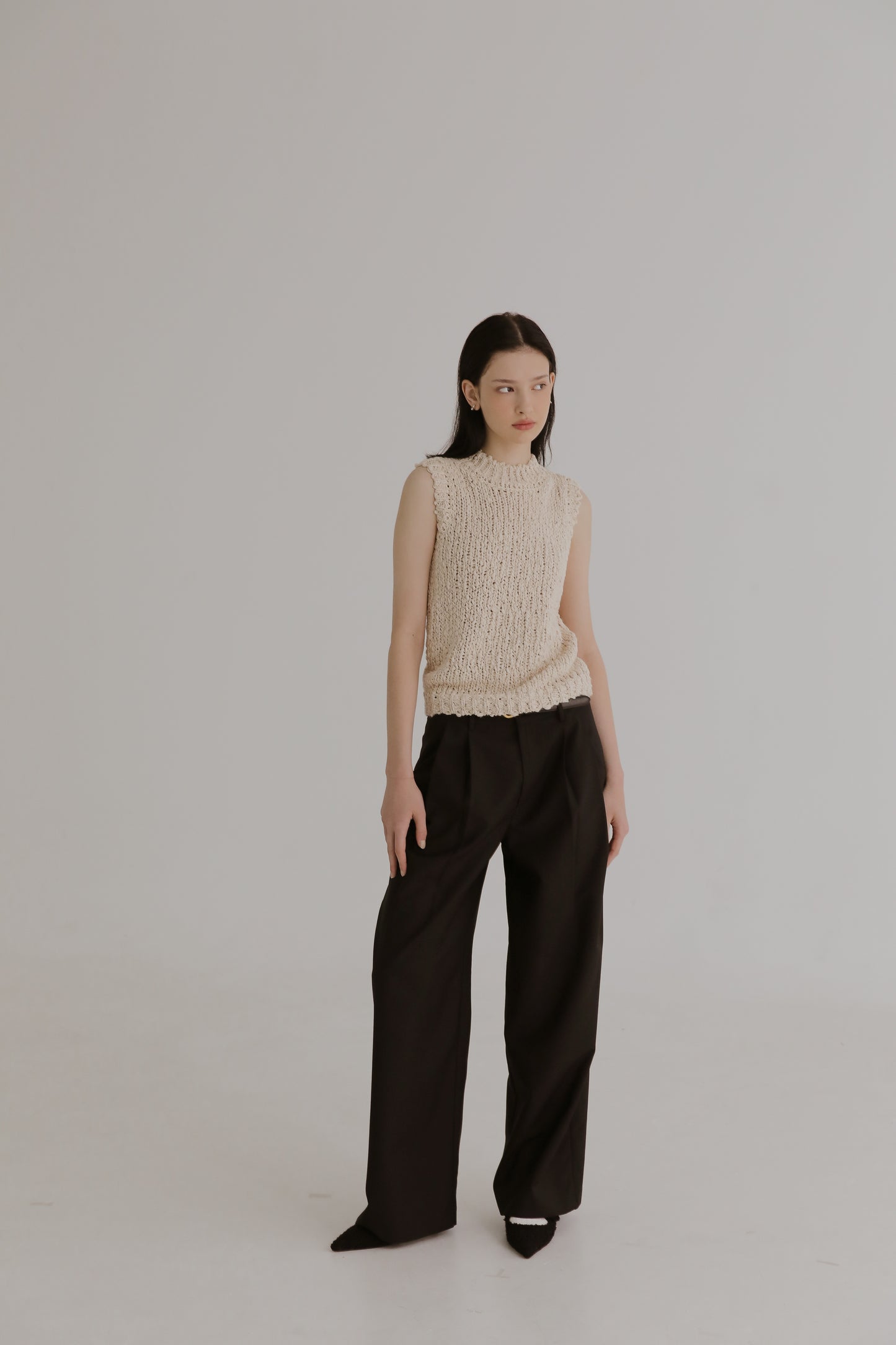 Le signature loose fit trousers