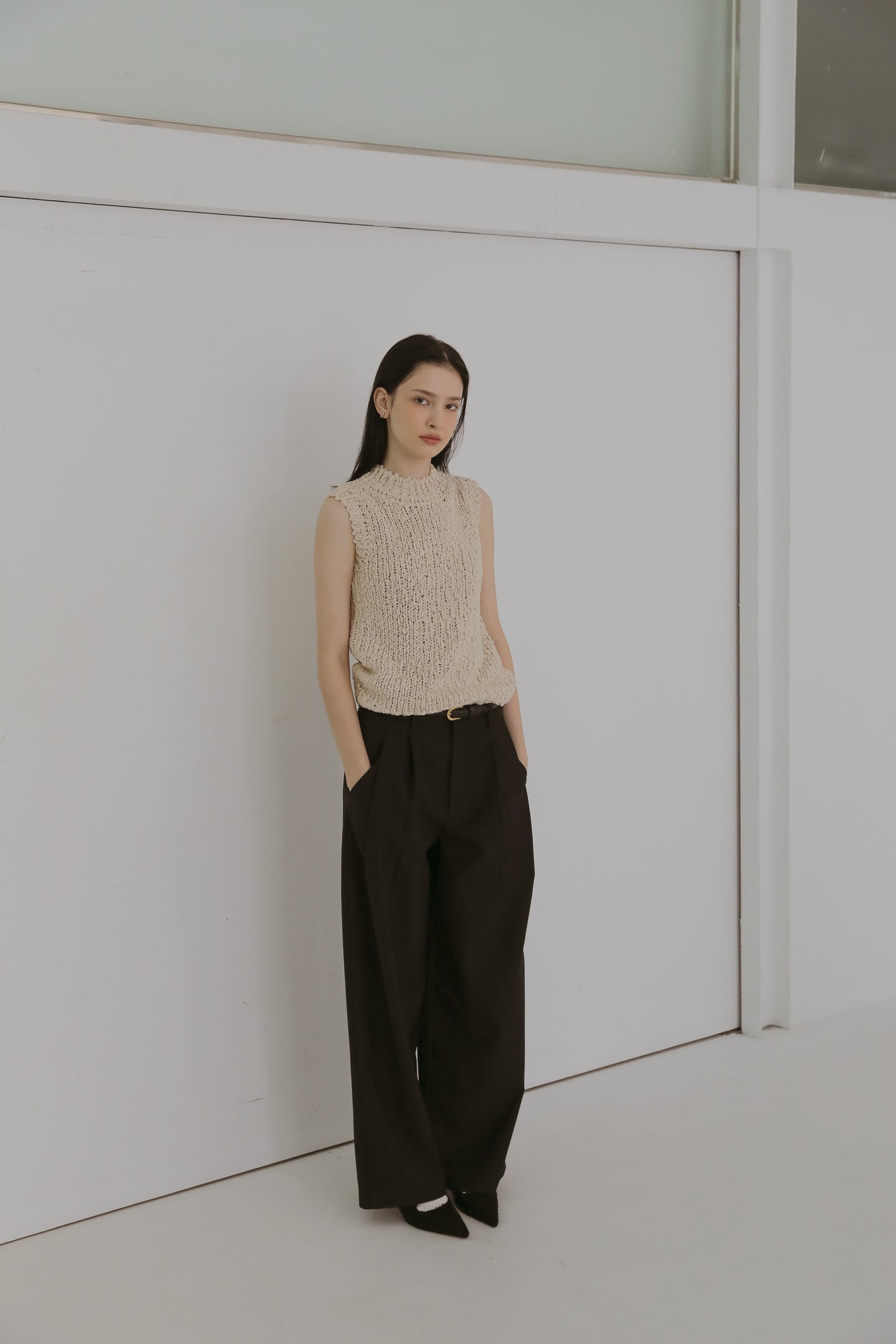 Le signature loose fit trousers