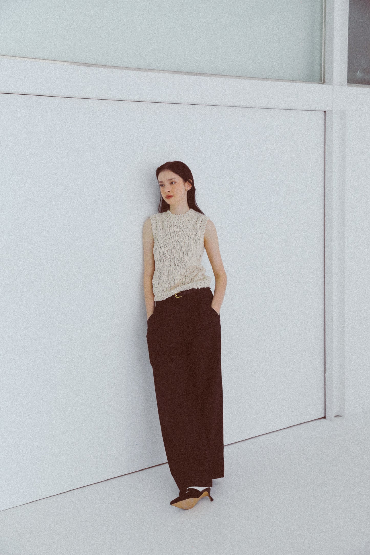 Le signature loose fit trousers