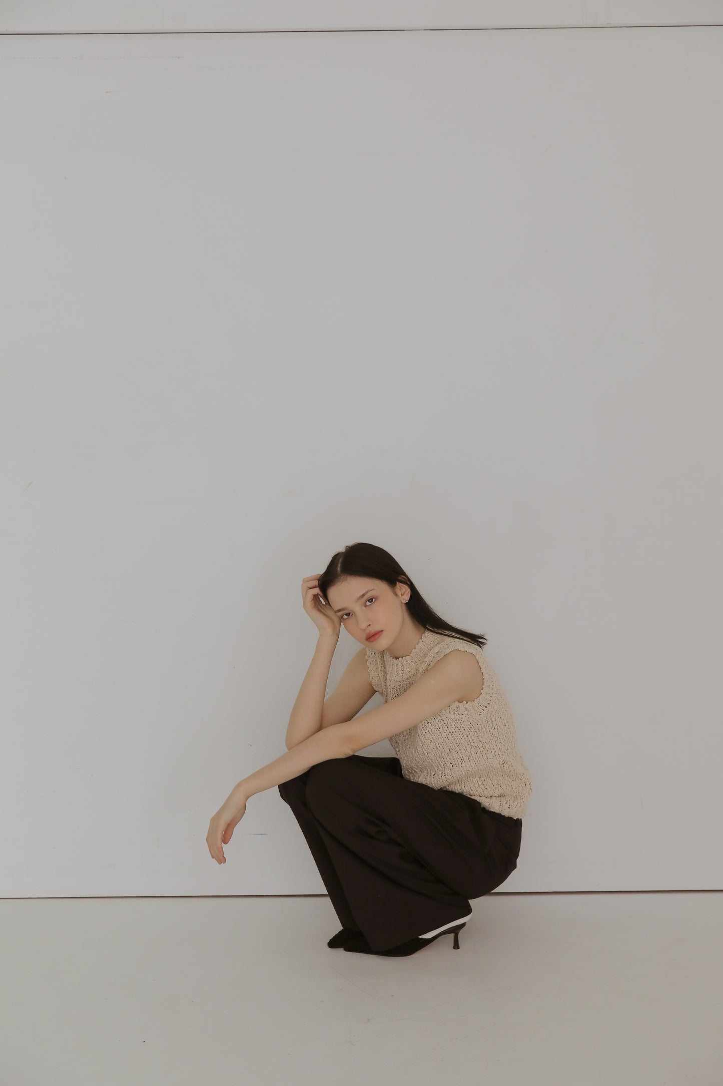 Le signature loose fit trousers