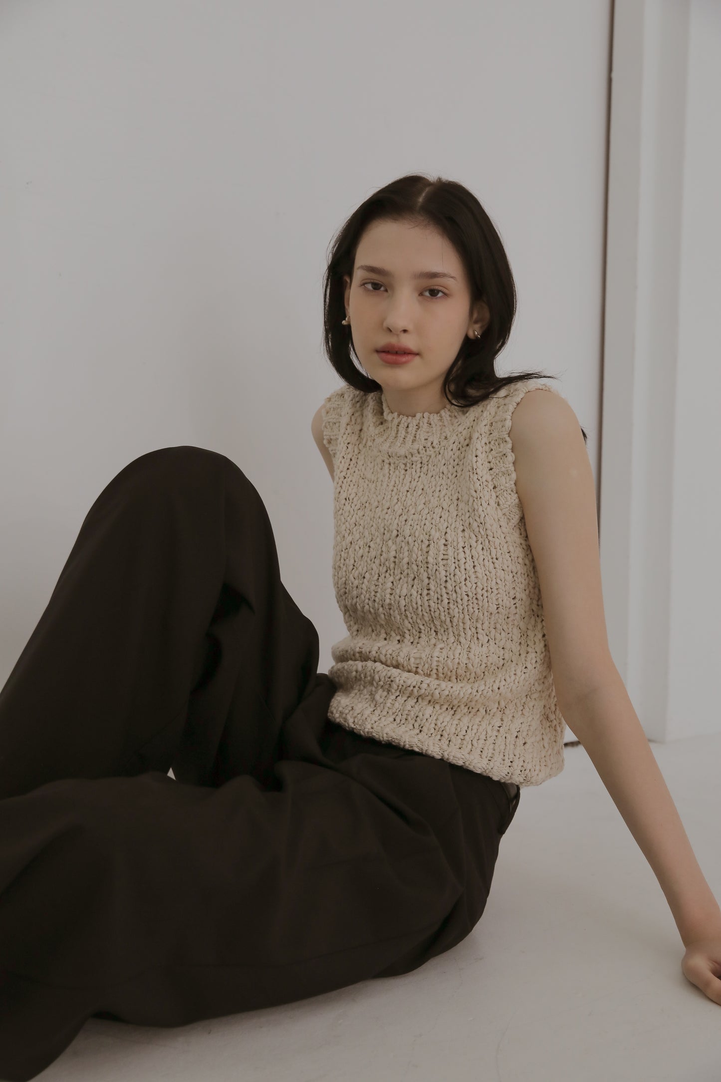 Le signature loose fit trousers