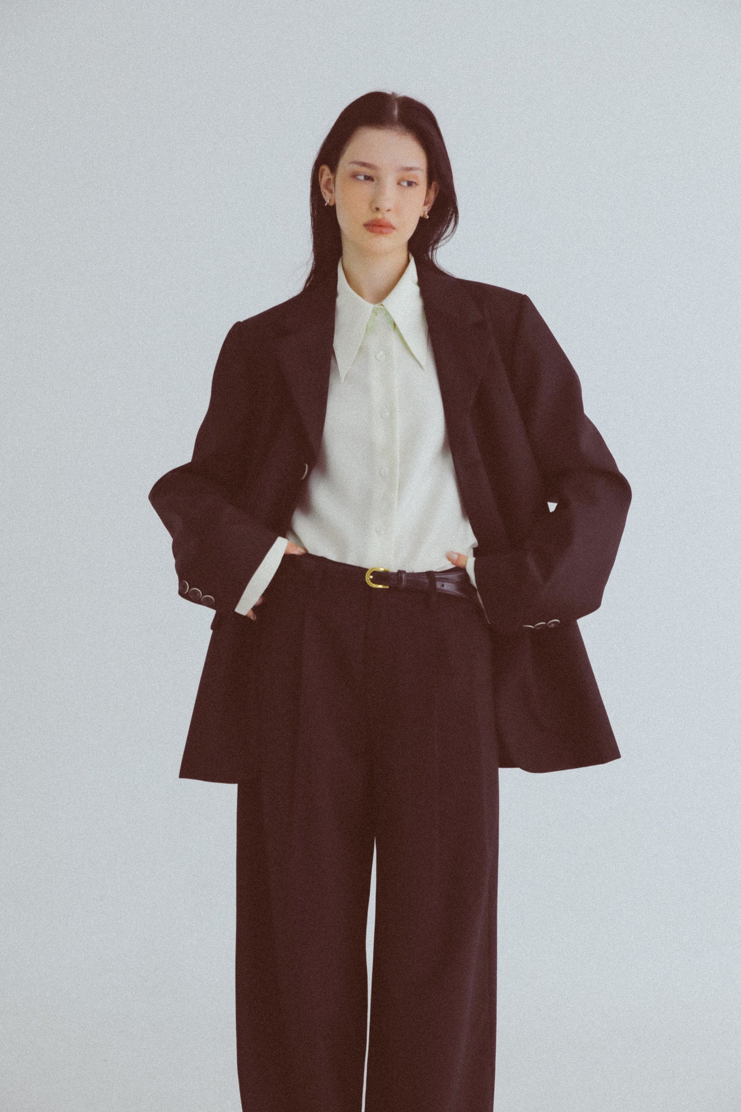 Le signature loose fit trousers