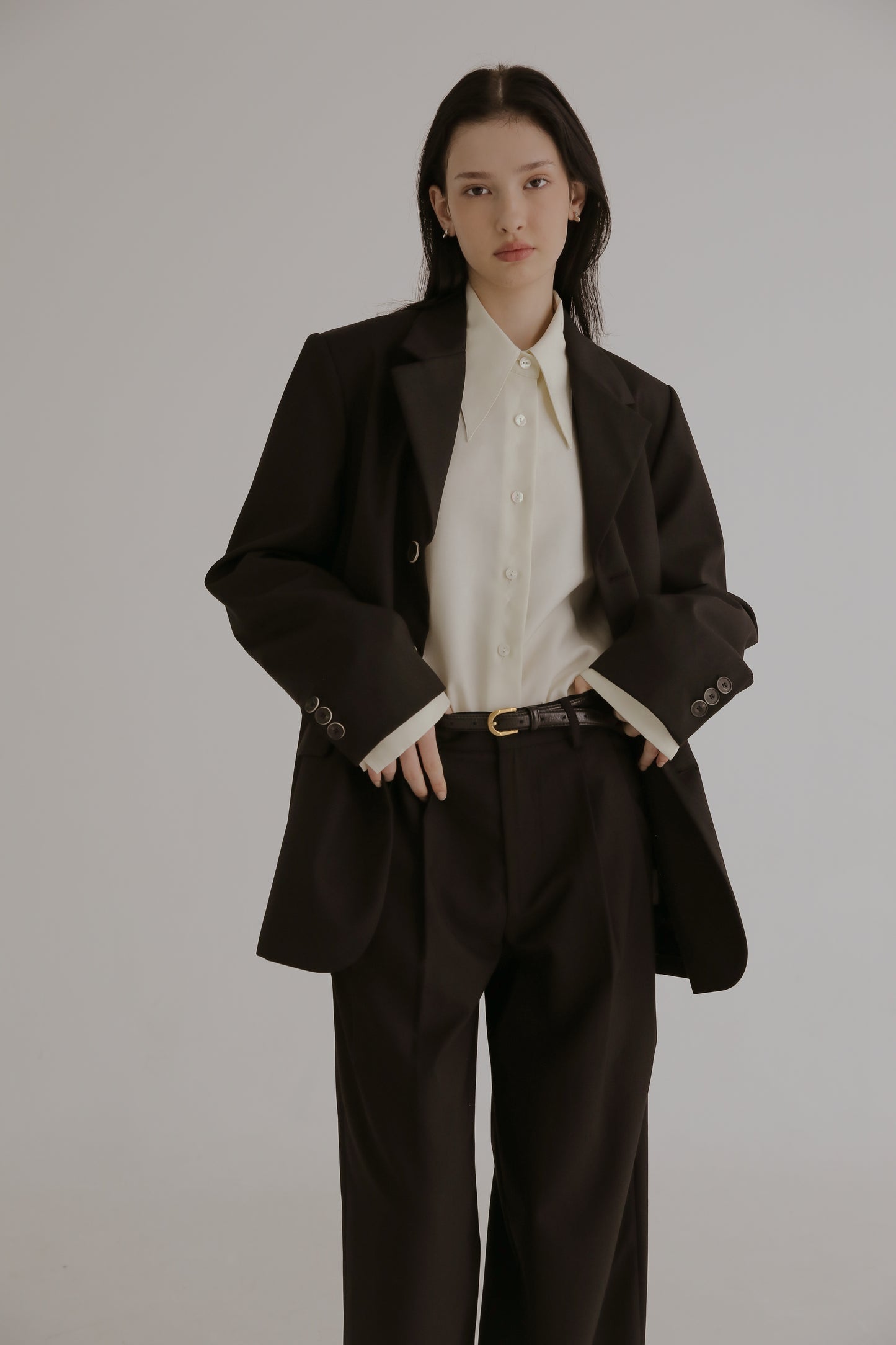 Le signature loose fit trousers