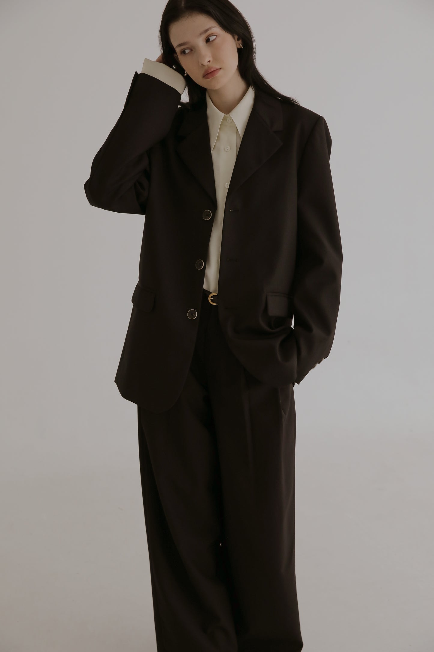 Le signature loose fit trousers
