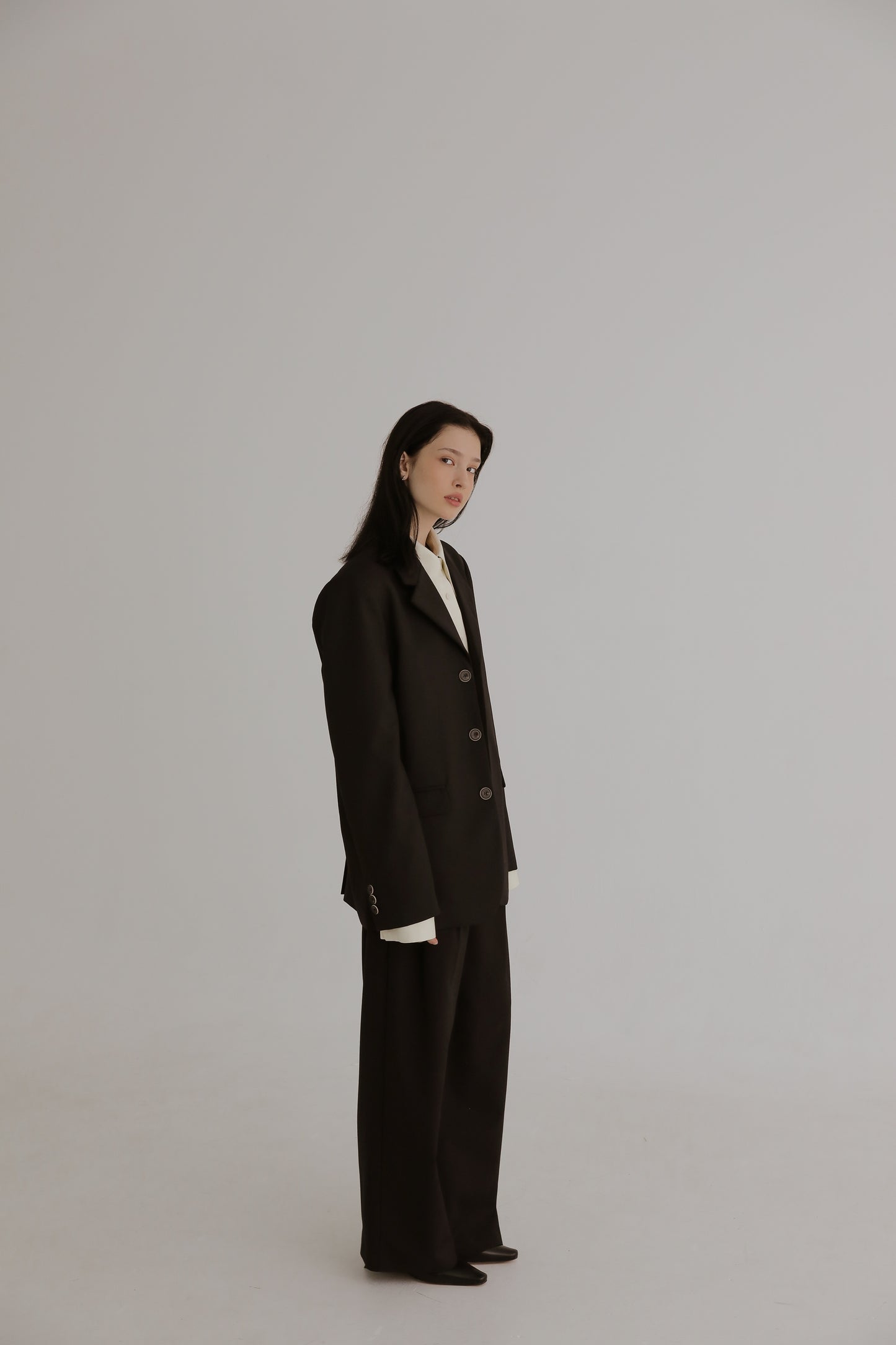 Le signature loose fit trousers