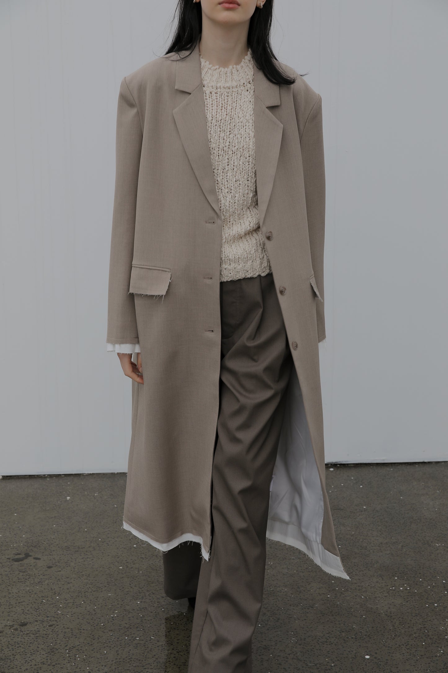 Alexia lining long coat