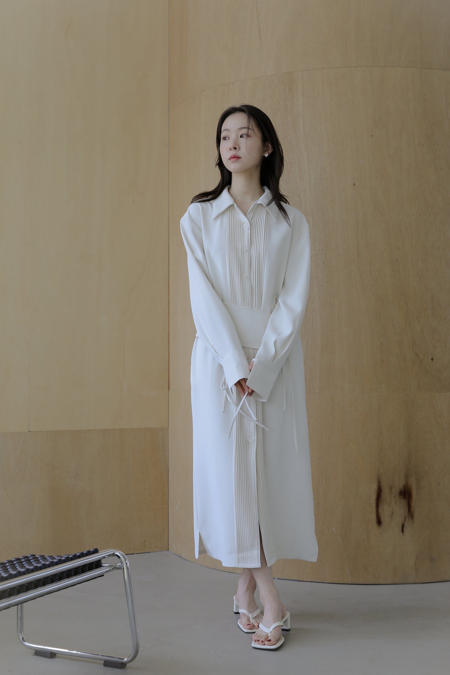 Mallow belted dress