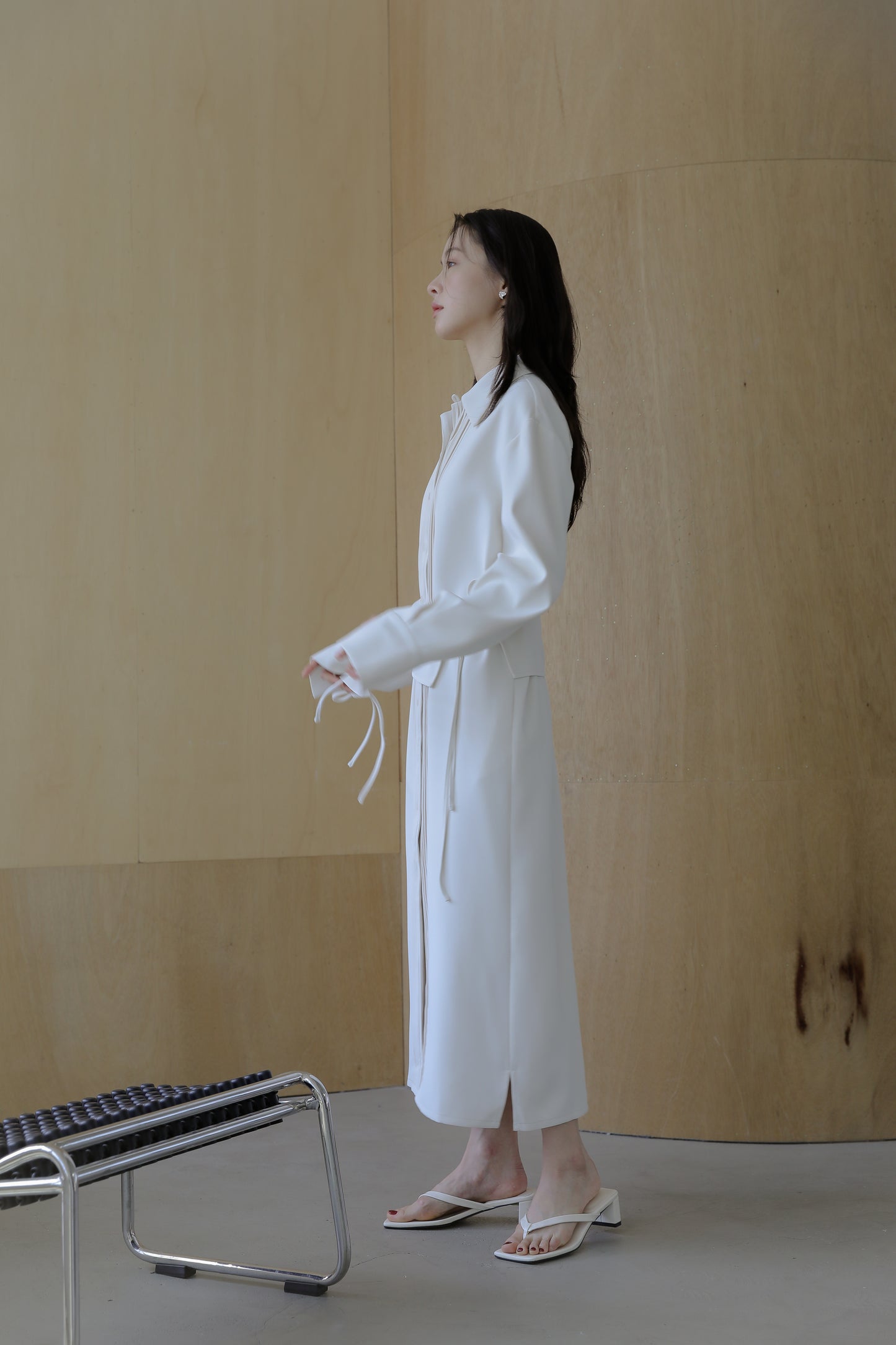 Mallow belted dress