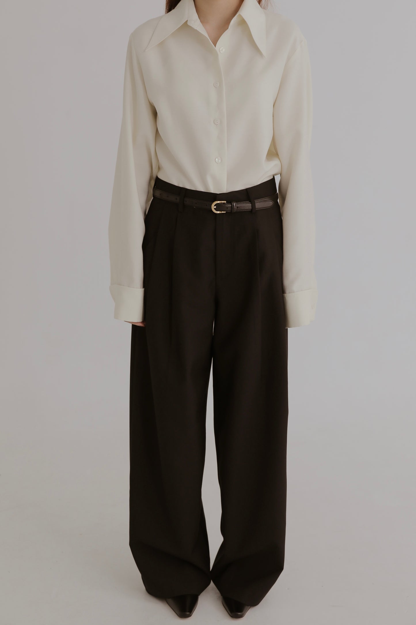 Le signature loose fit trousers