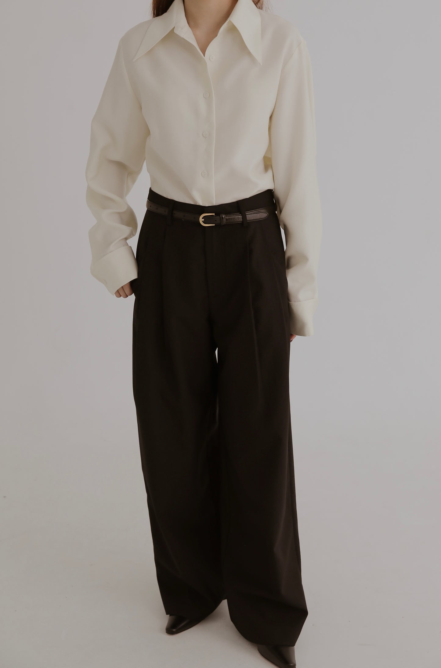 Le signature loose fit trousers