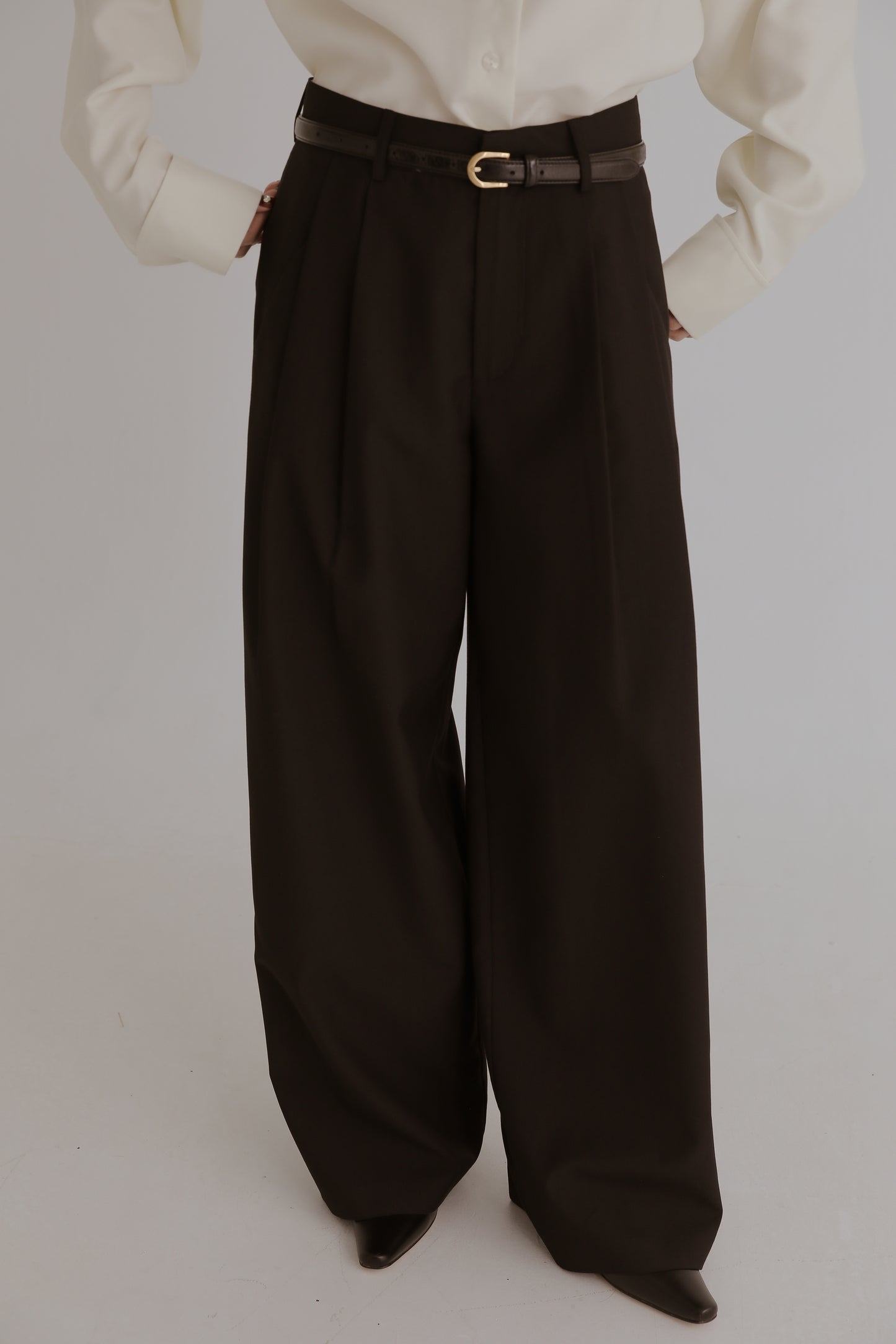 Le signature loose fit trousers