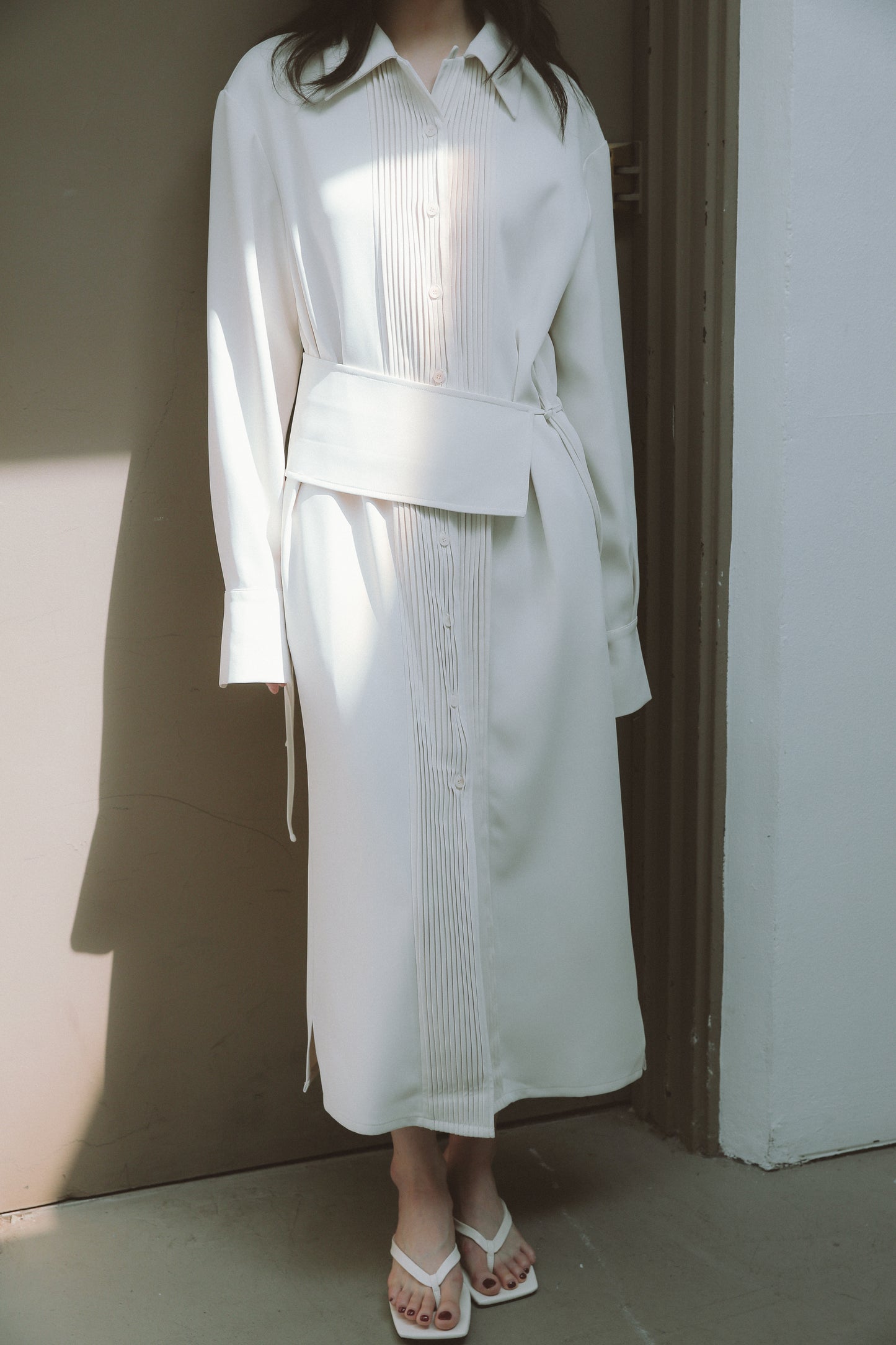 Mallow belted dress
