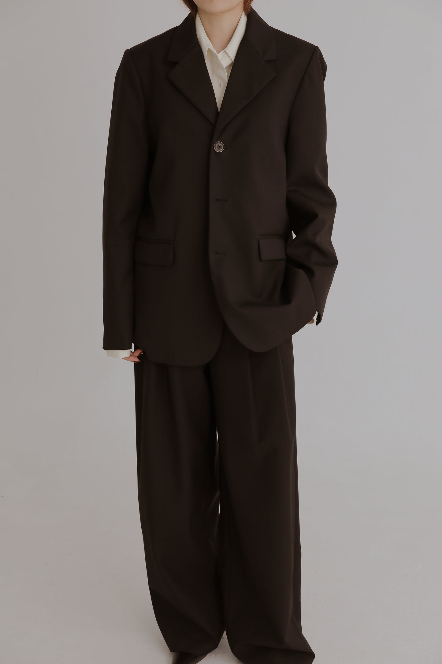 Le signature loose fit trousers
