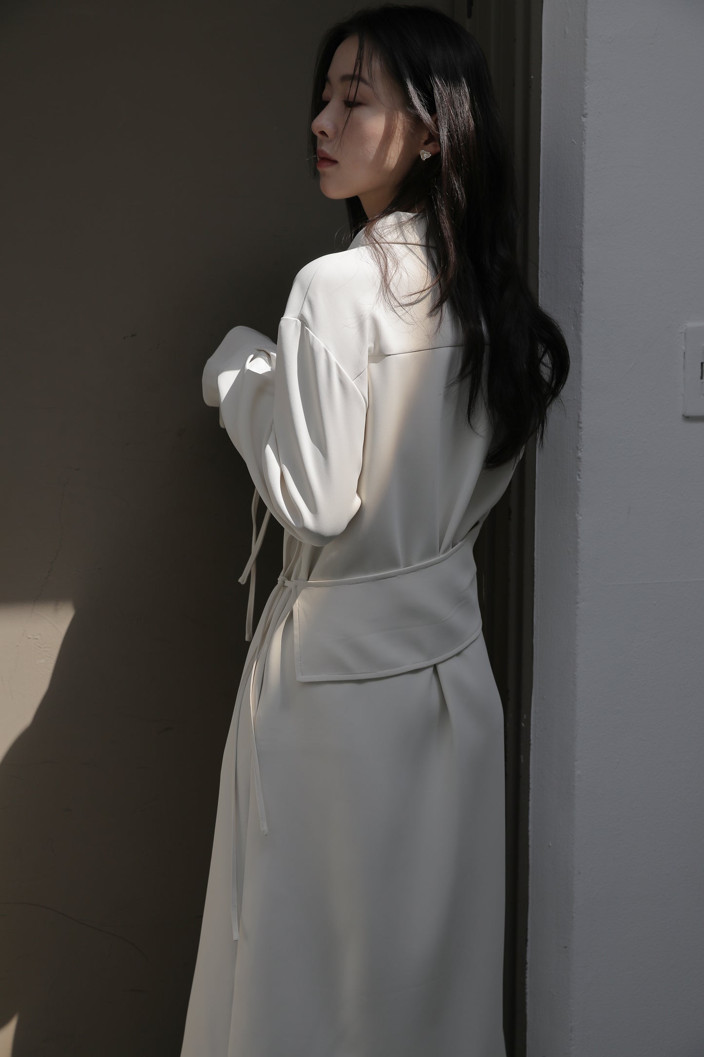 Mallow belted dress