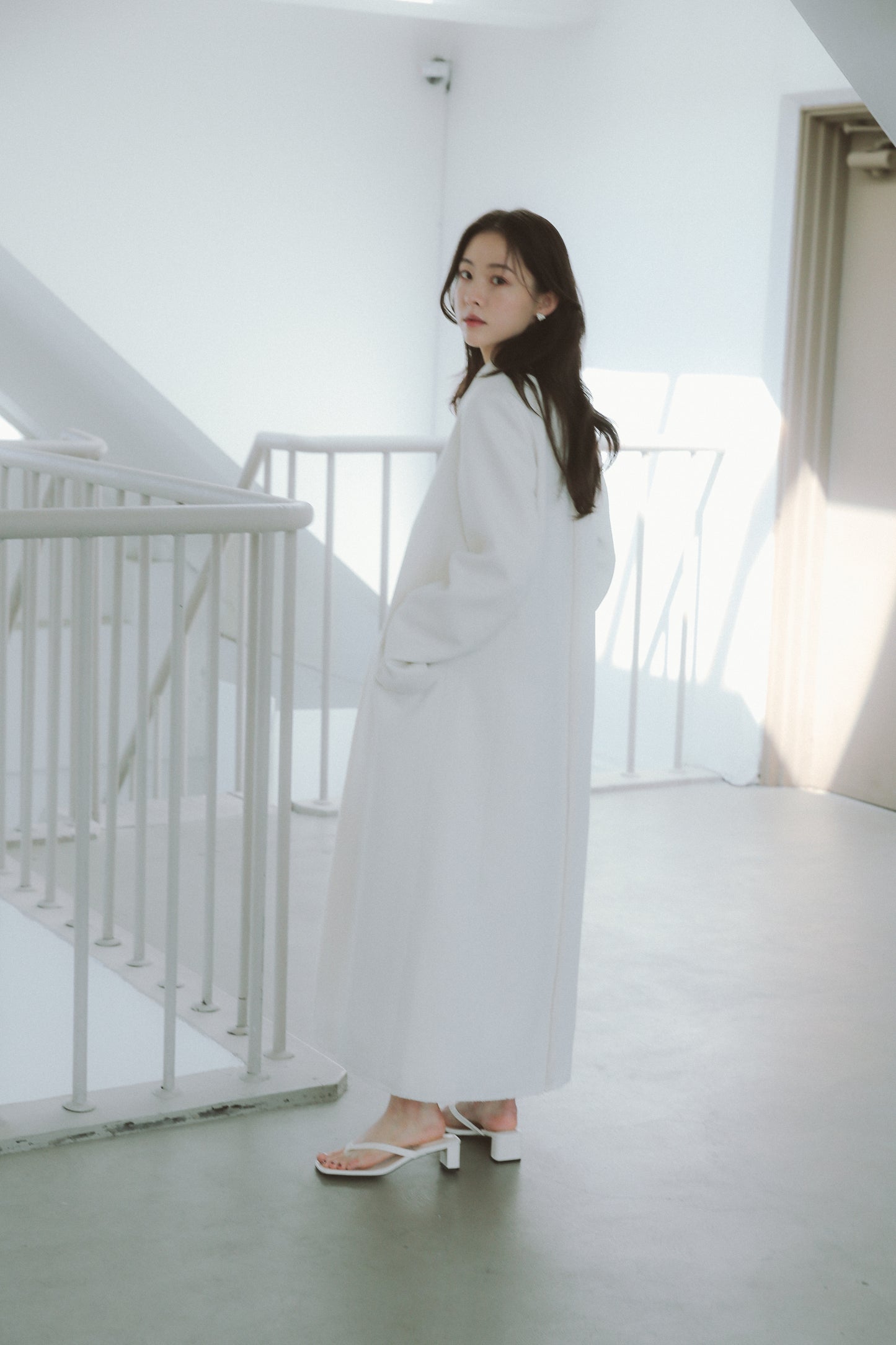 Meteor signature long coat