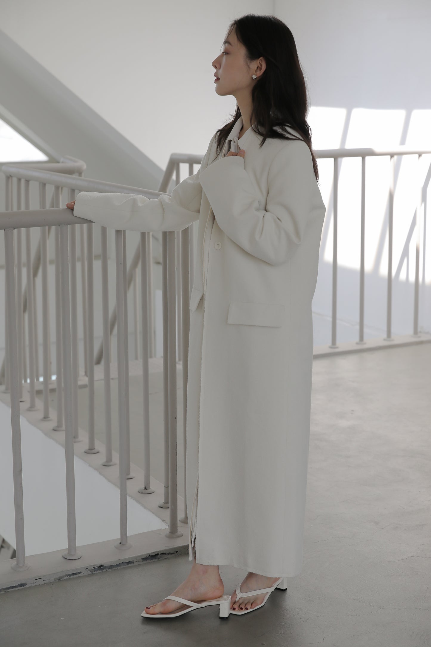 Meteor signature long coat