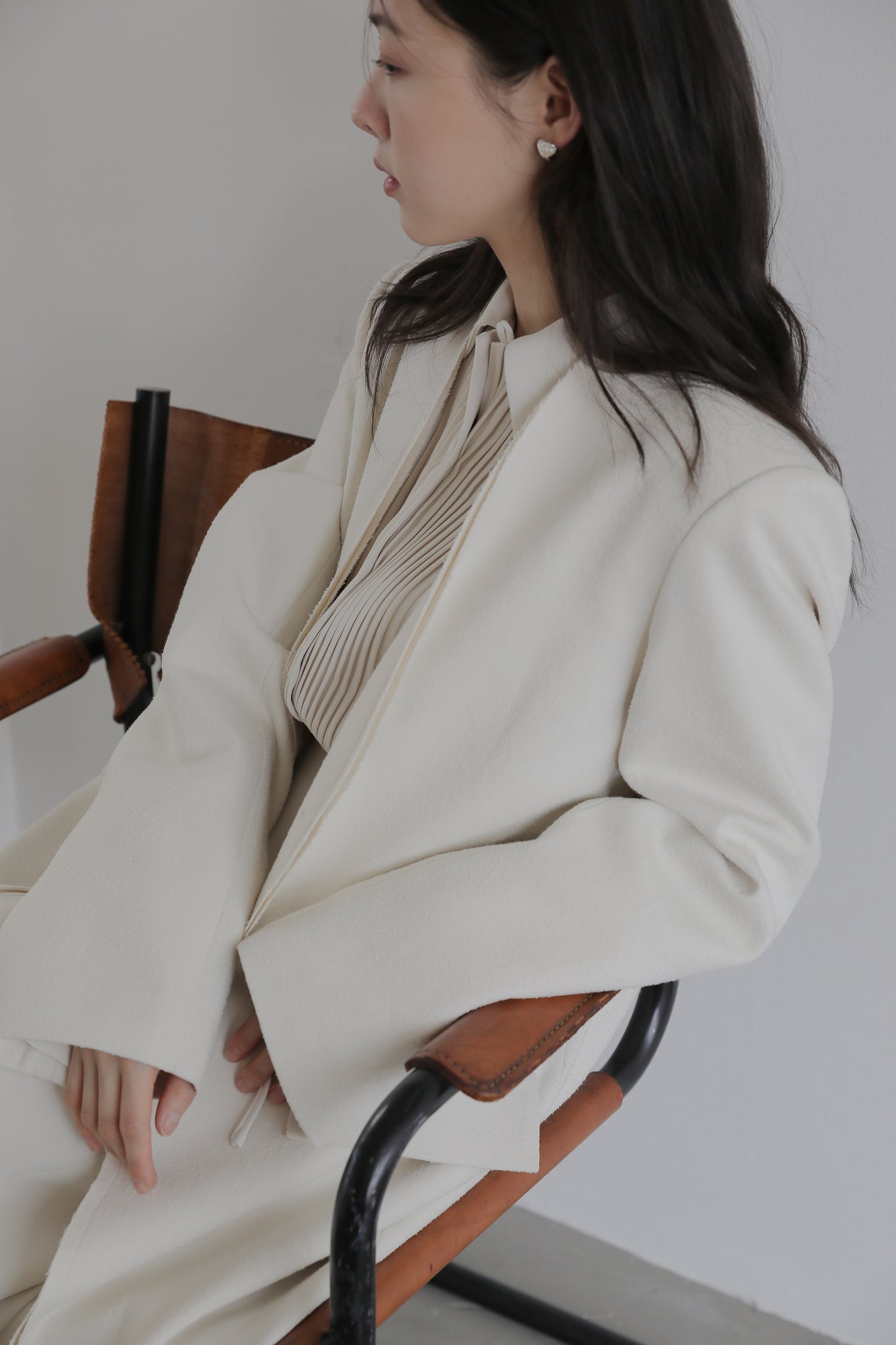Meteor signature long coat