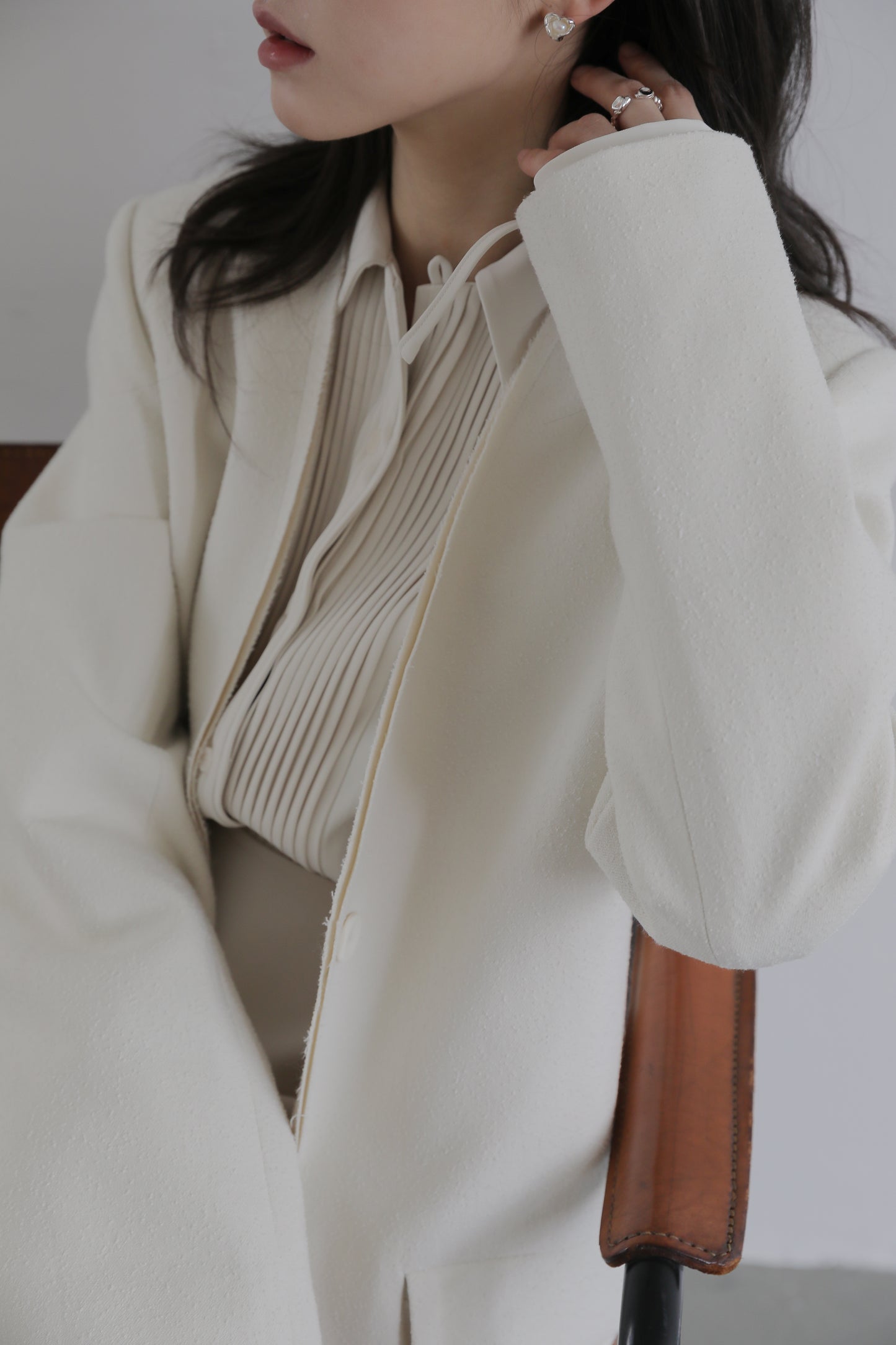 Meteor signature long coat