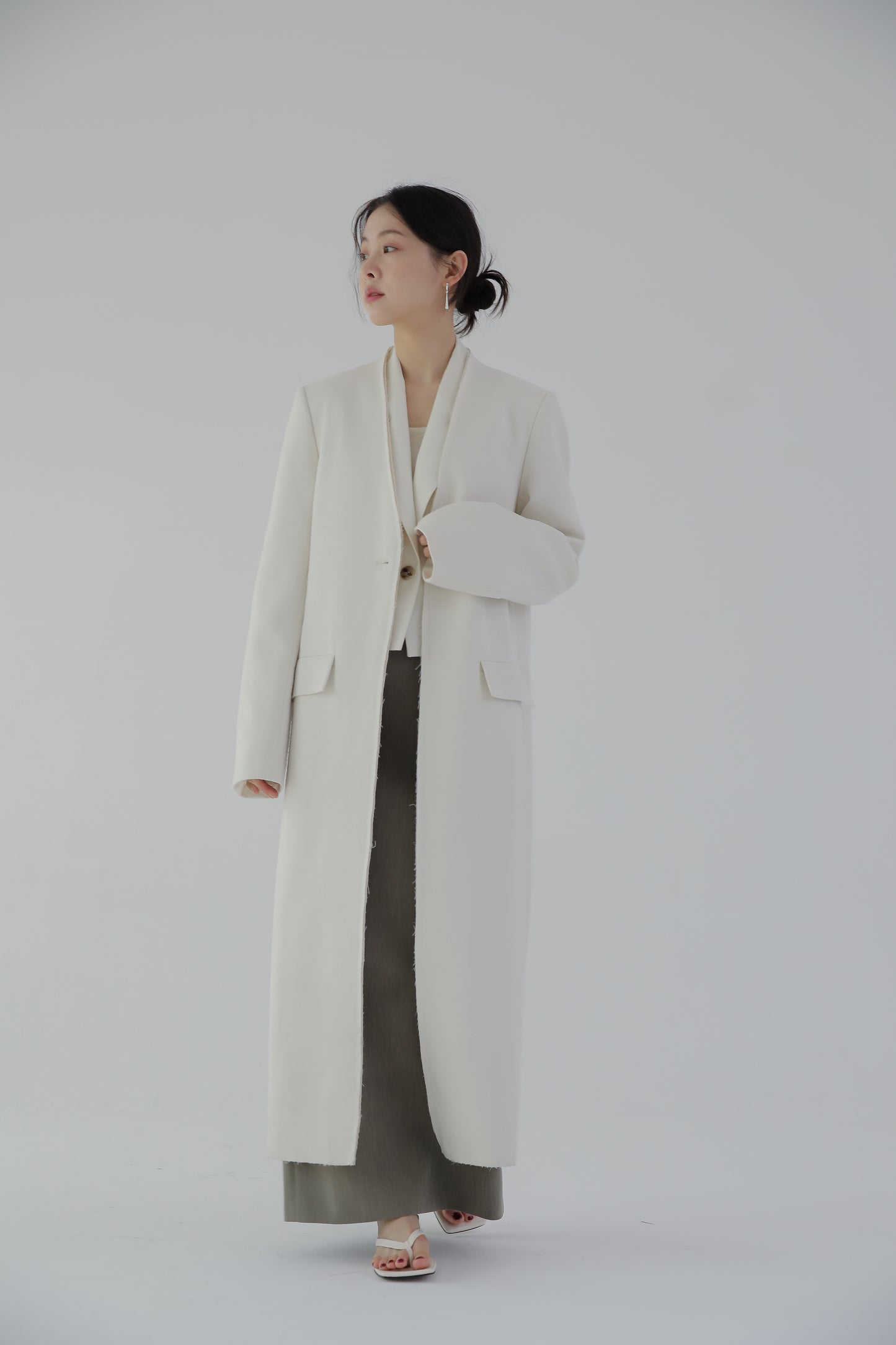Meteor signature long coat