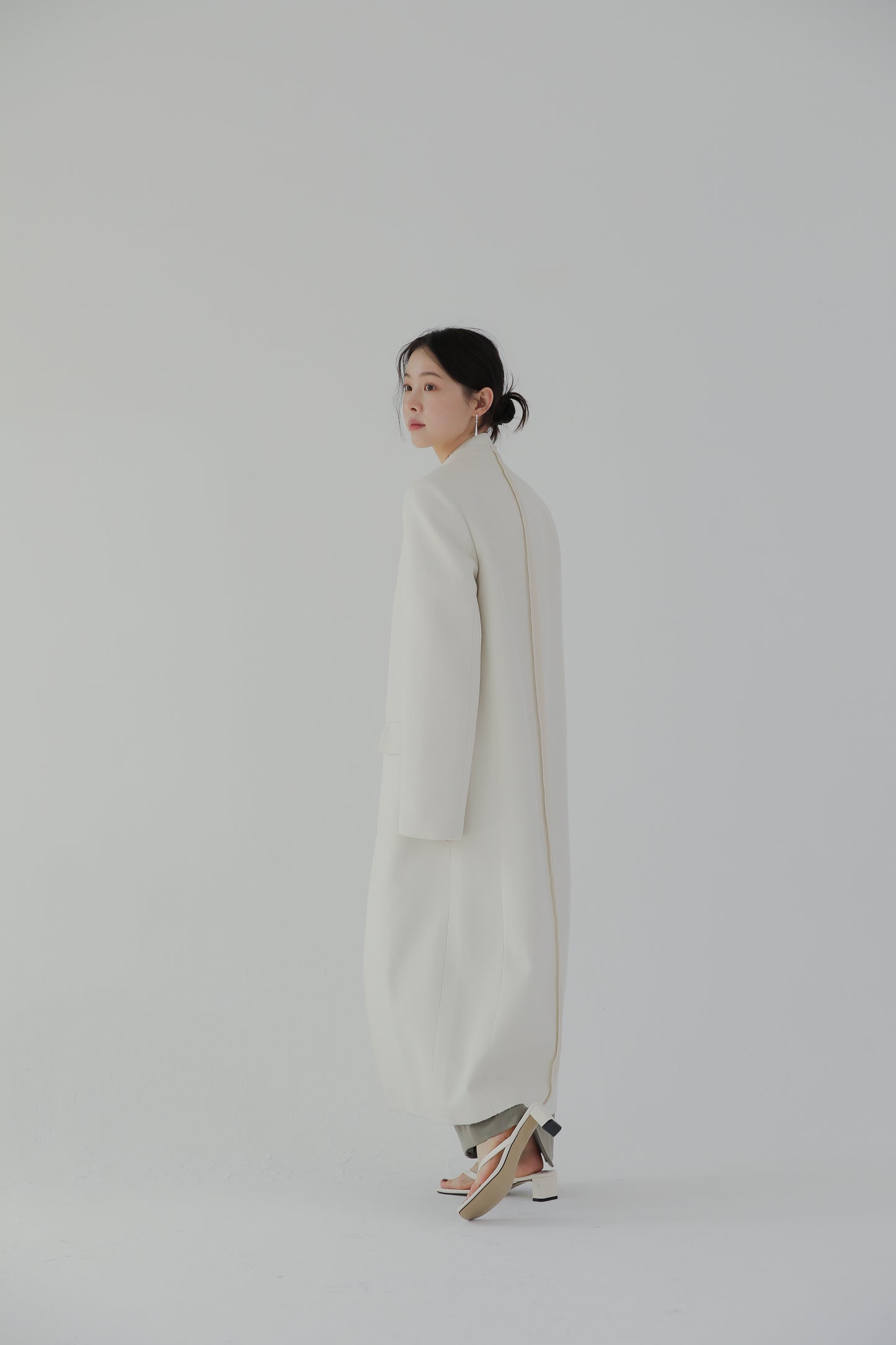Meteor signature long coat
