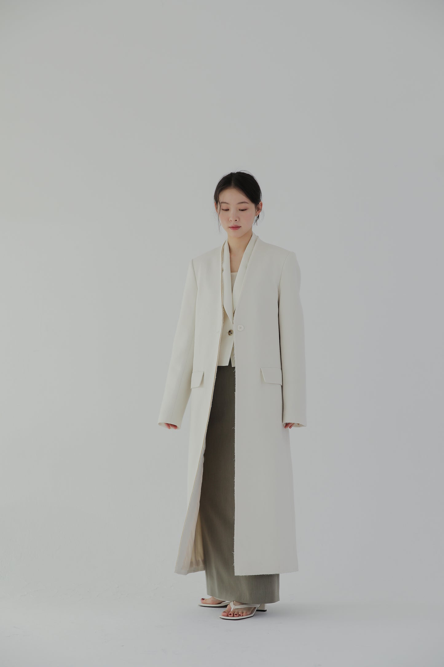 Meteor signature long coat