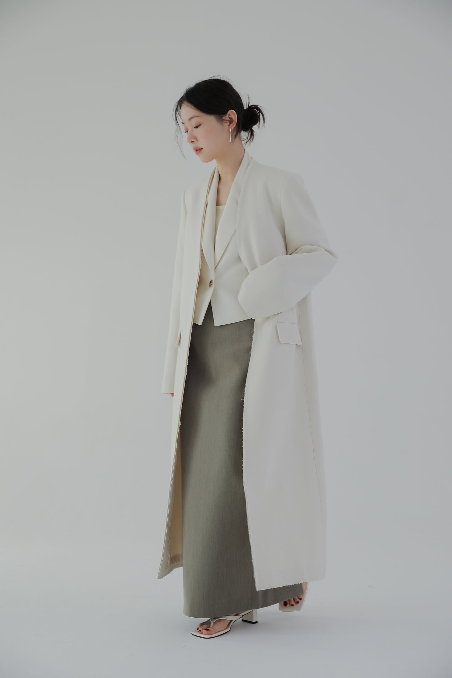 Meteor signature long coat