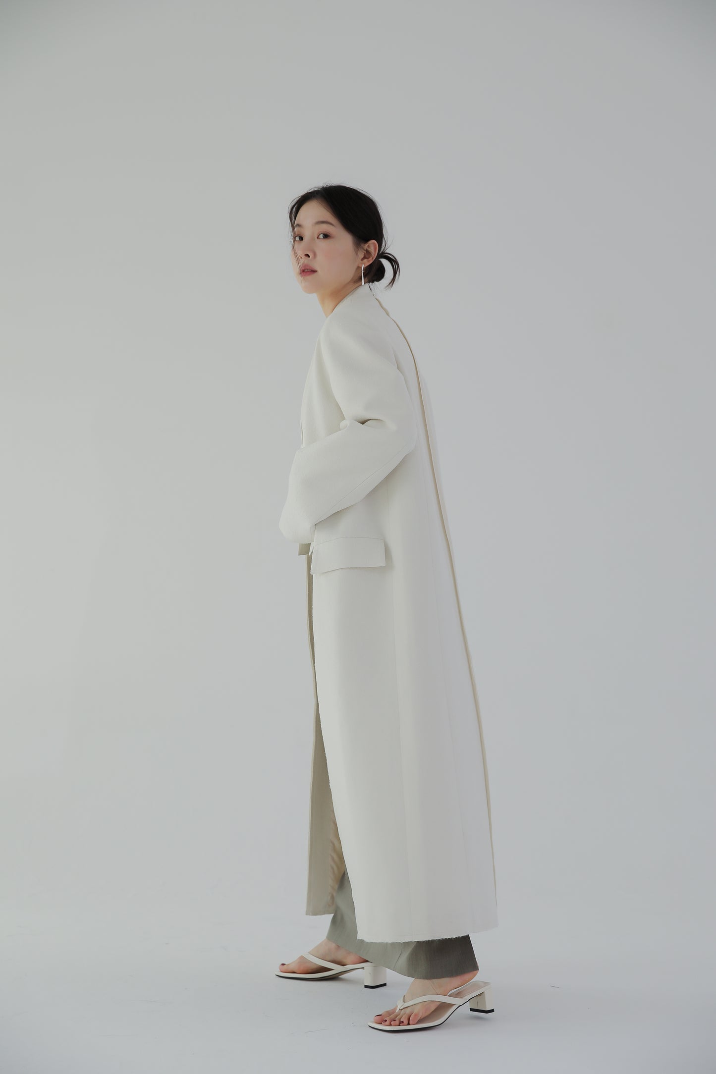 Meteor signature long coat