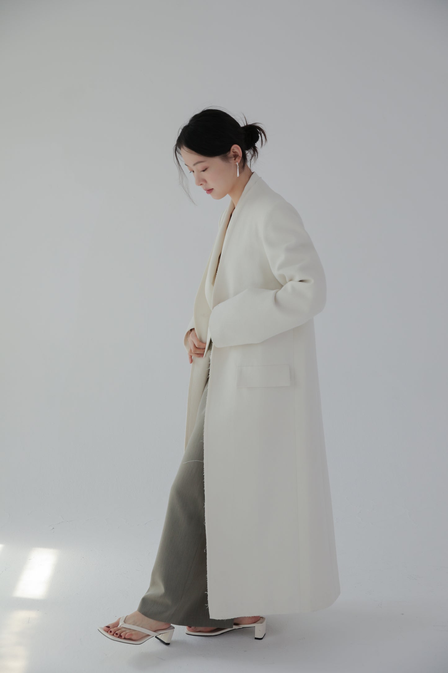 Meteor signature long coat