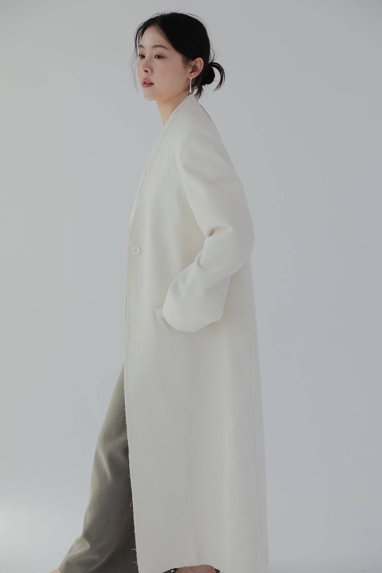 Meteor signature long coat