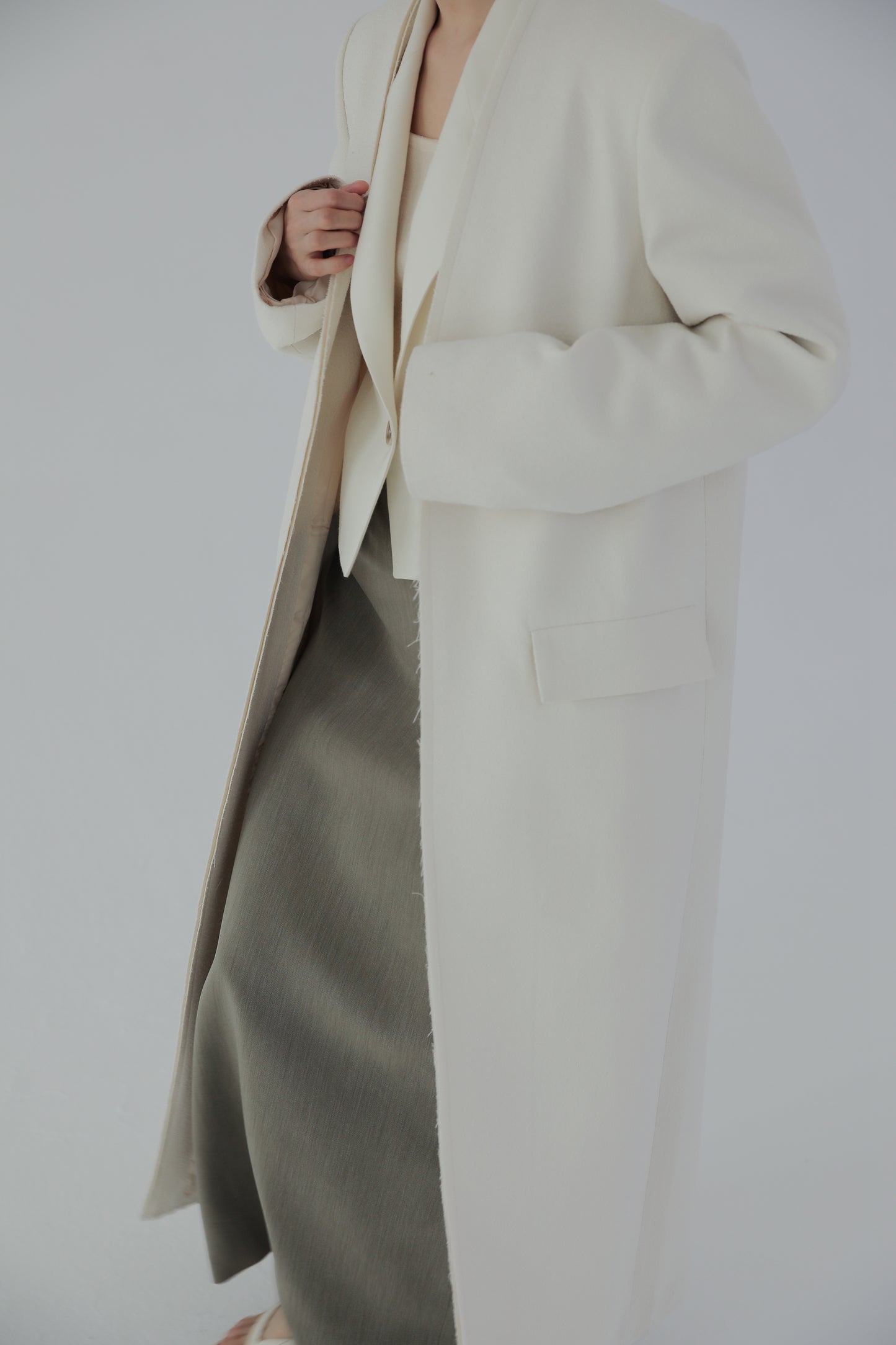 Meteor signature long coat