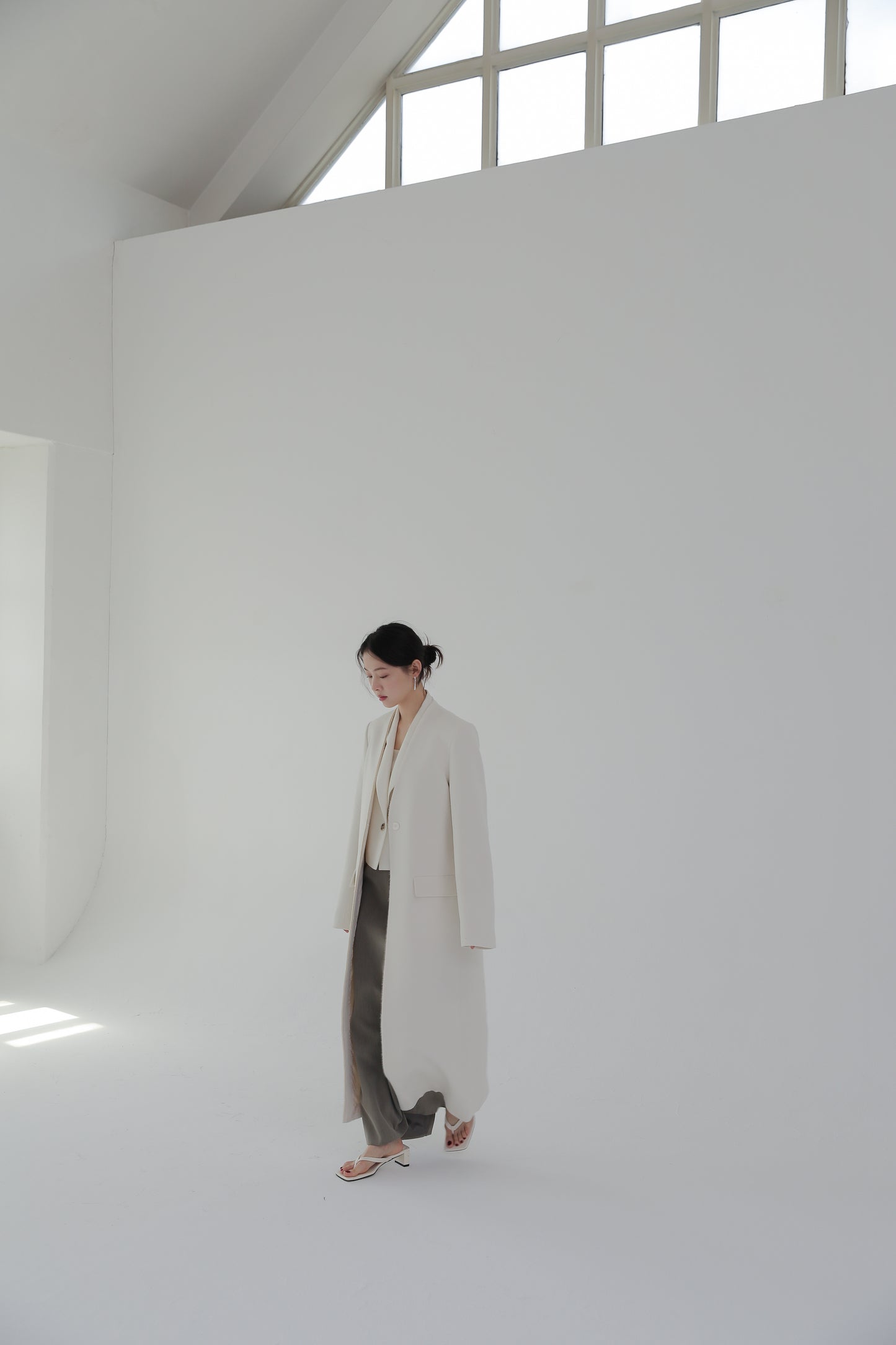 Meteor signature long coat