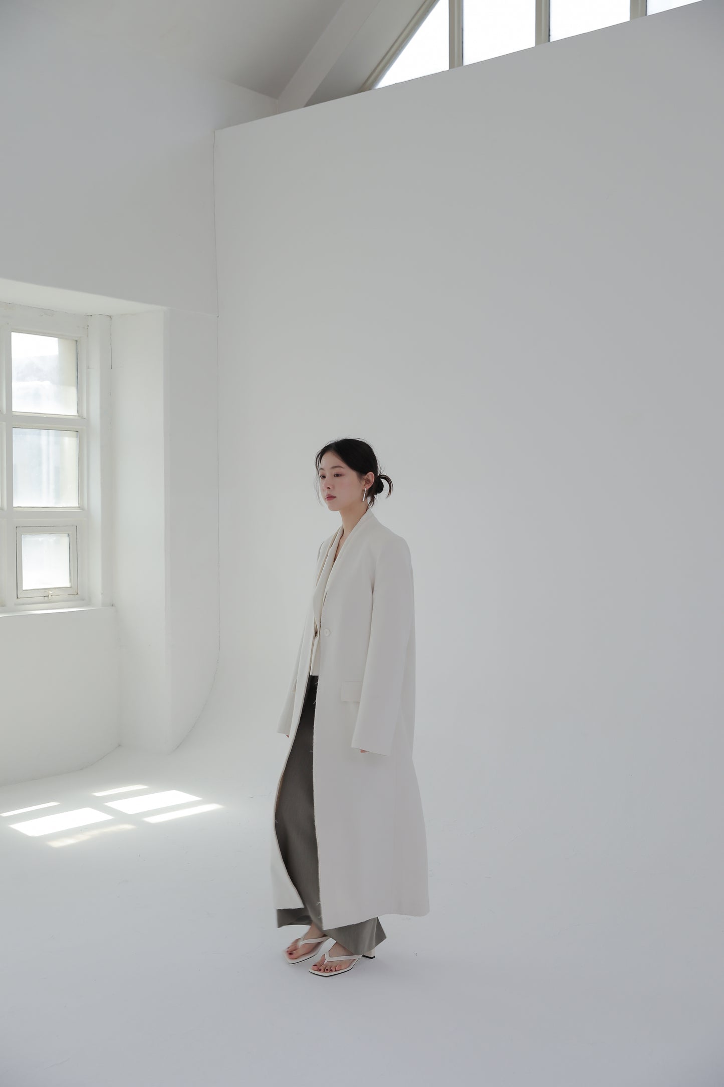 Meteor signature long coat
