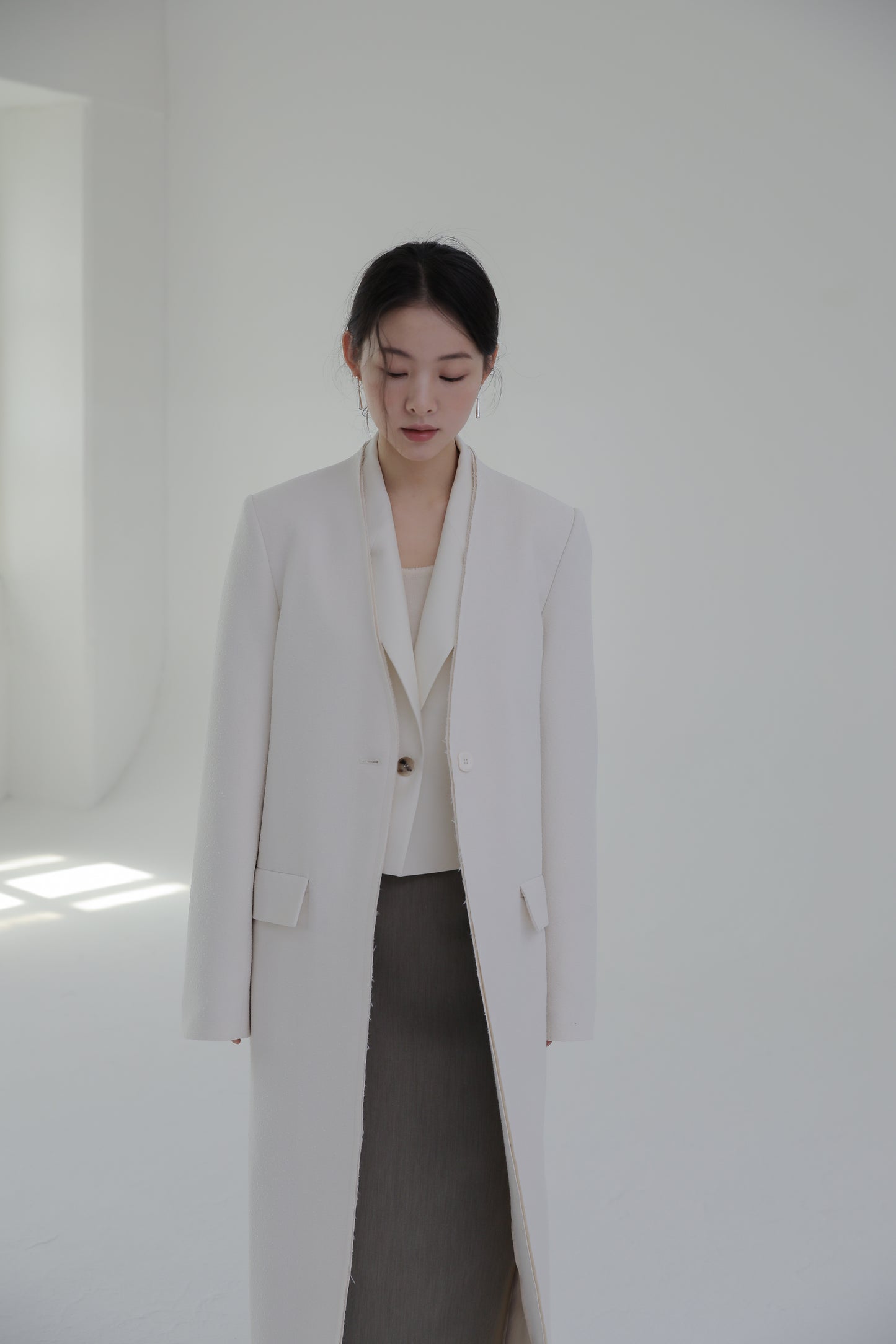 Meteor signature long coat
