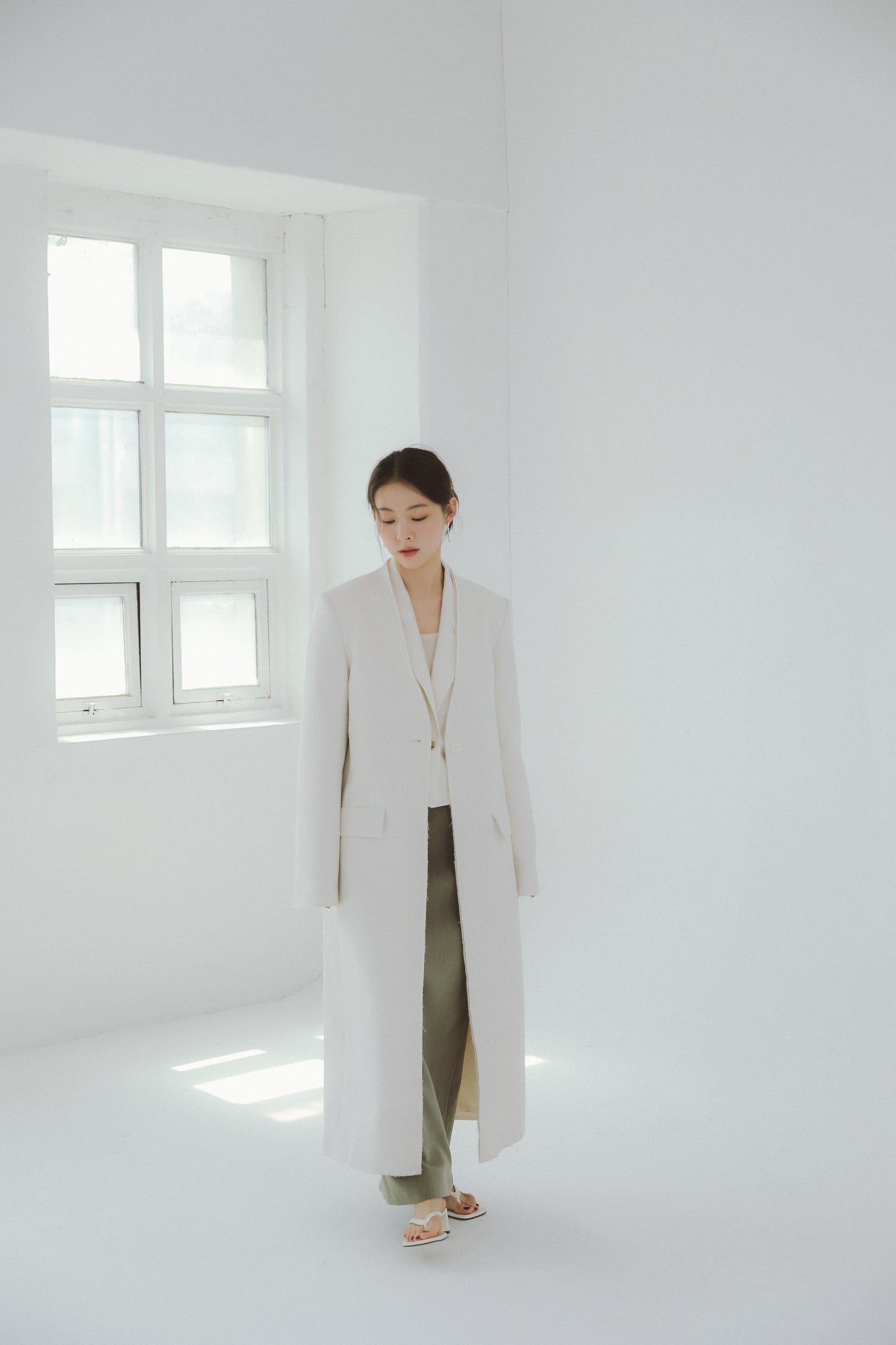Meteor signature long coat