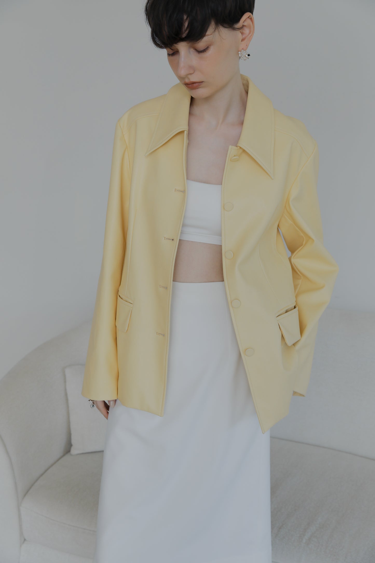 Meadow leather jacket