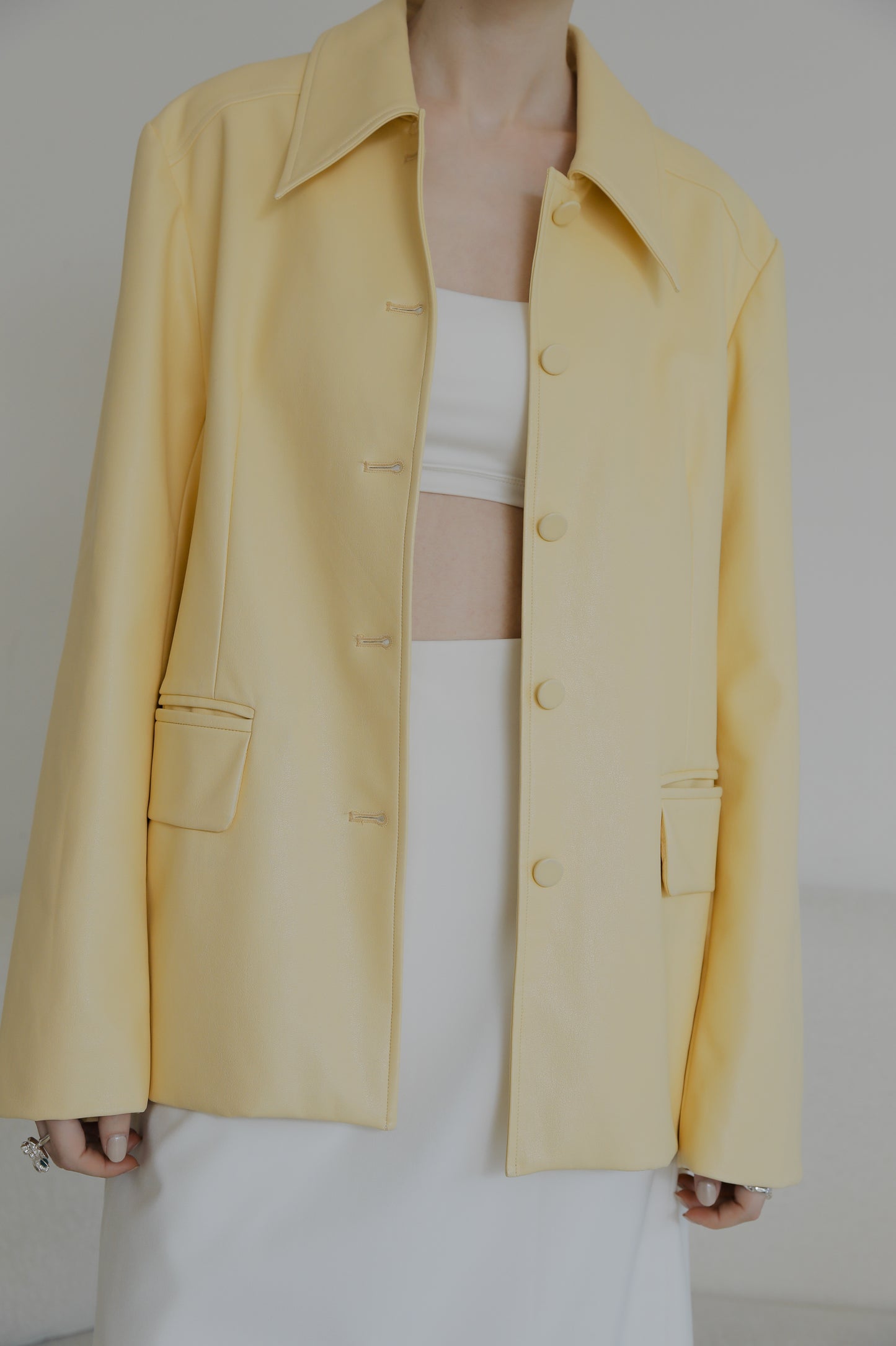 Meadow leather jacket