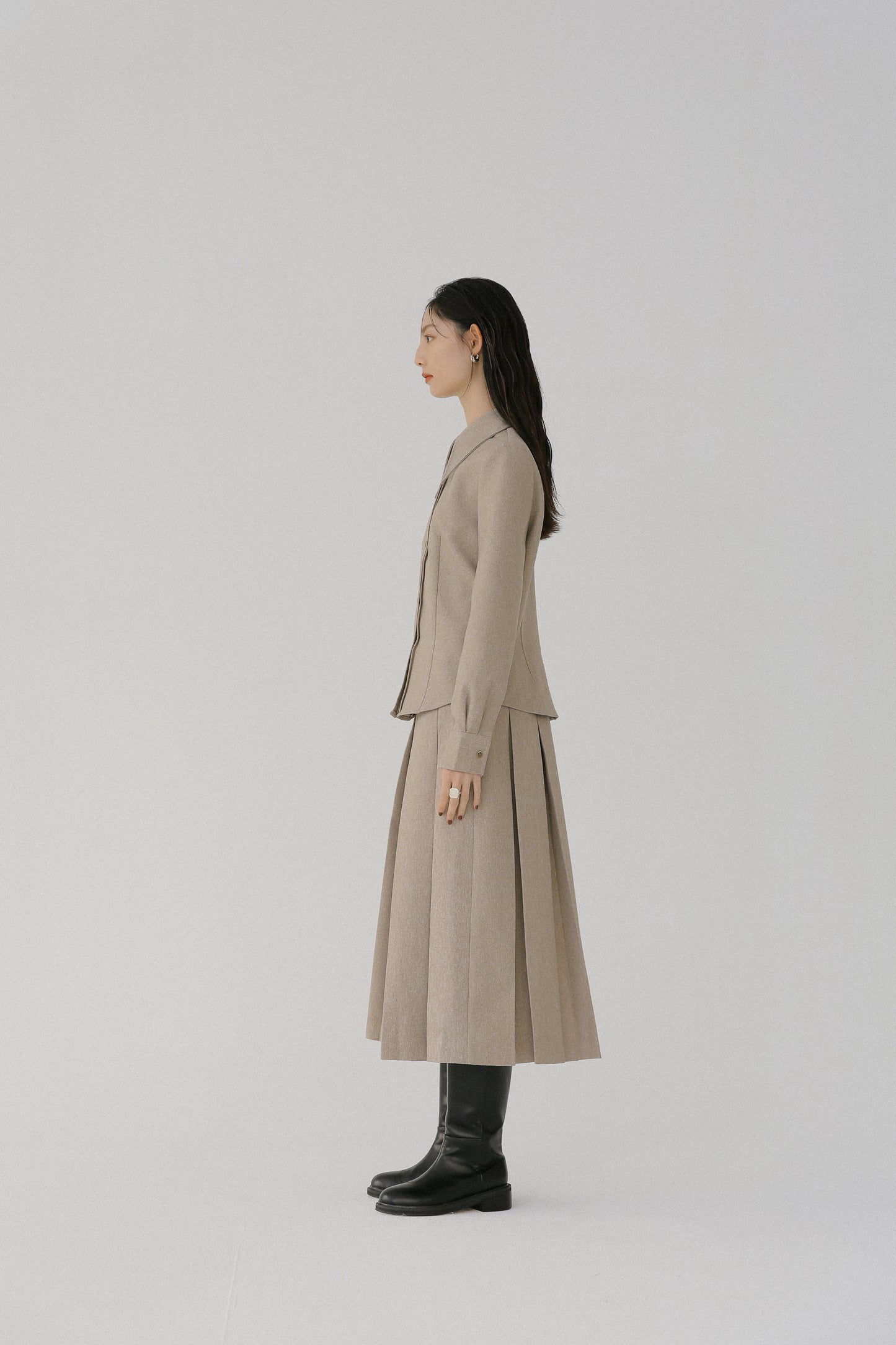 Noma pleat skirt