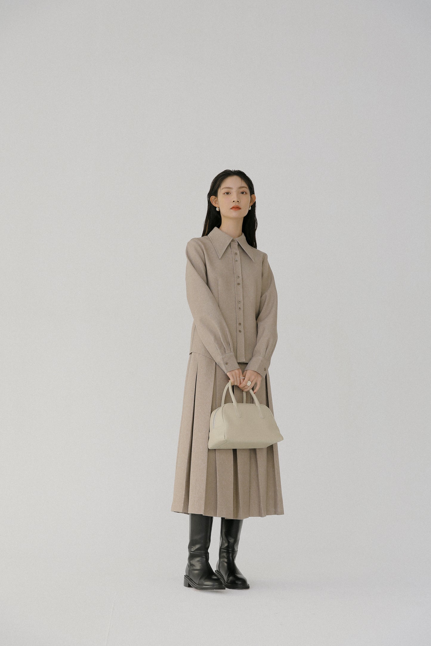 Noma pleat skirt