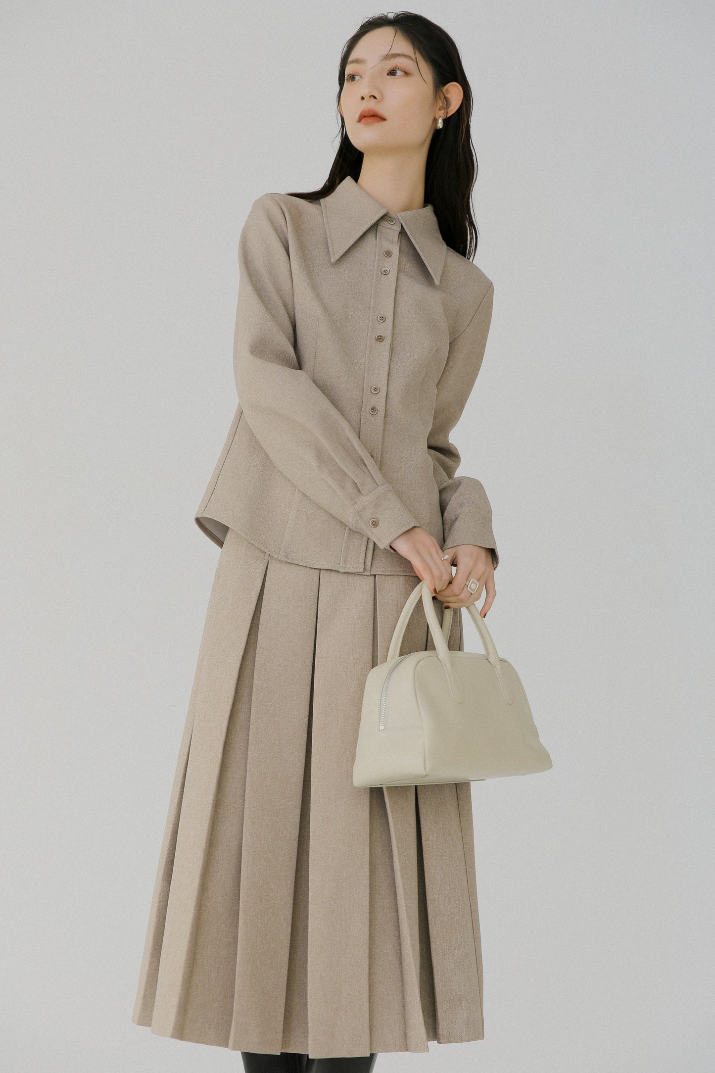 Noma pleat skirt