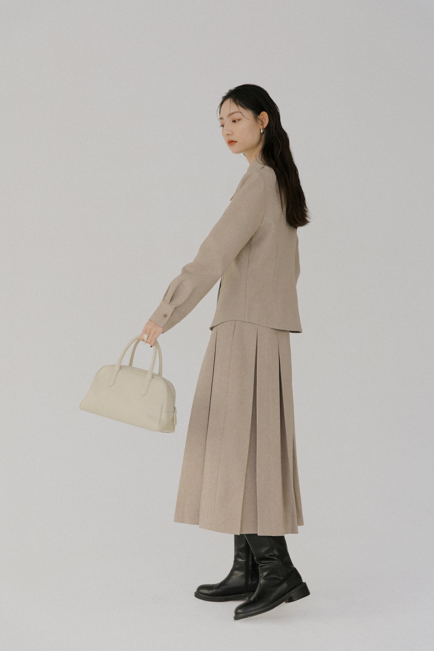 Noma pleat skirt