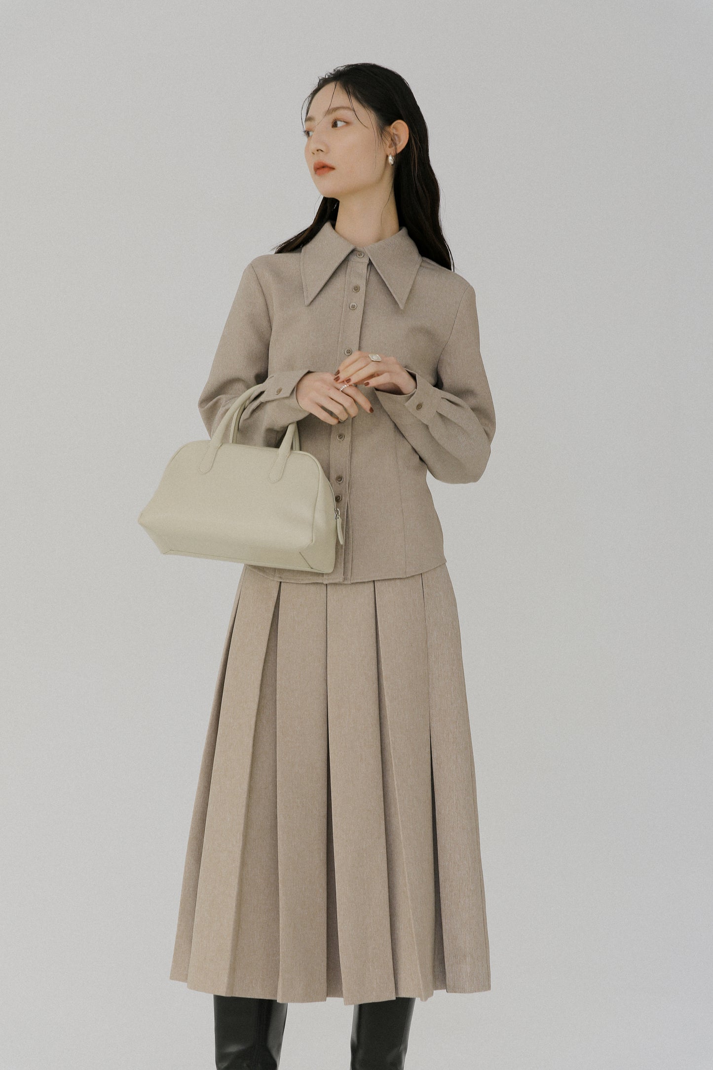 Noma pleat skirt