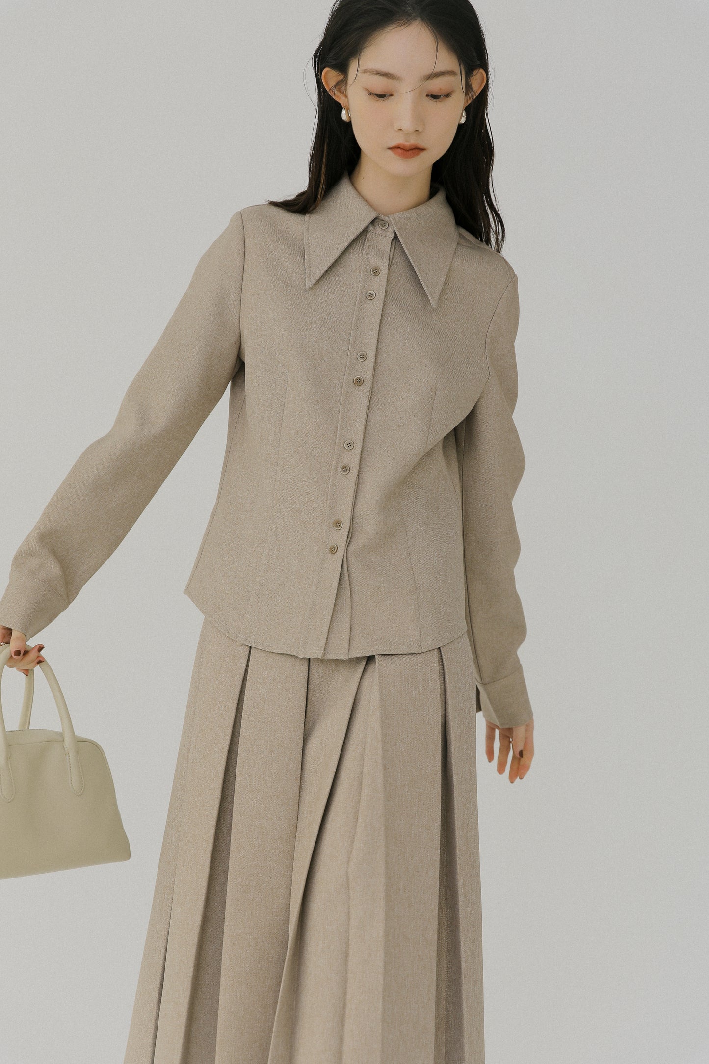 Noma pleat skirt