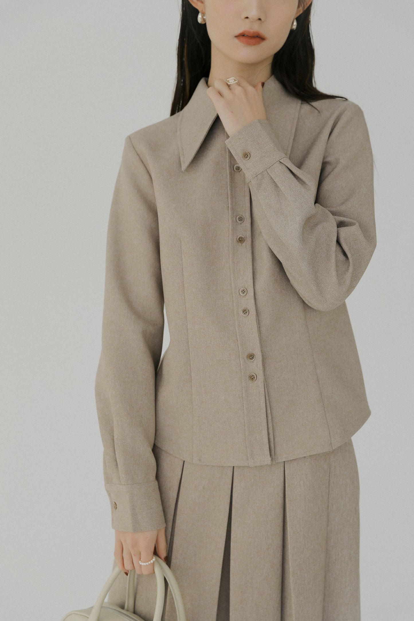 Noma collar shirt