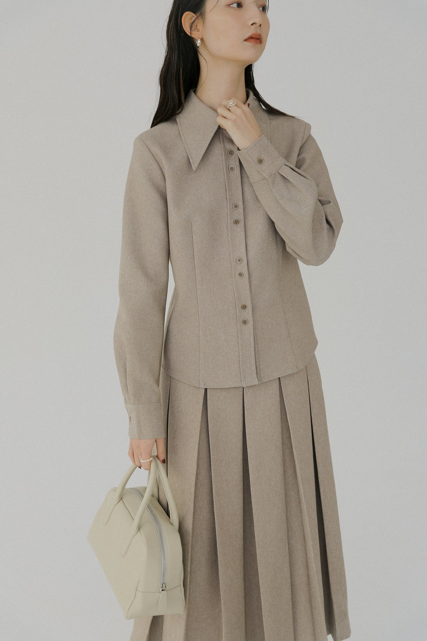 Noma pleat skirt