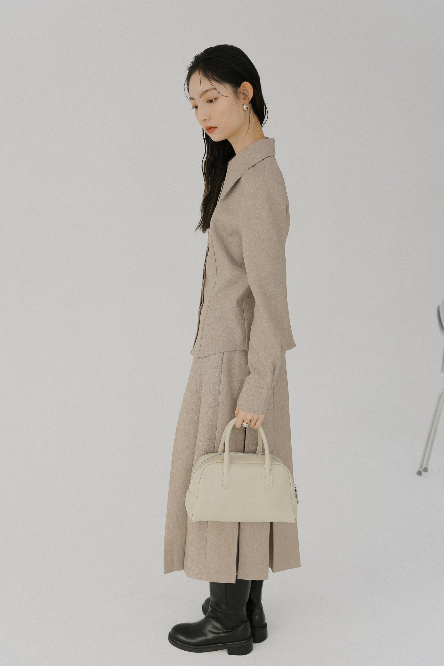 Noma pleat skirt